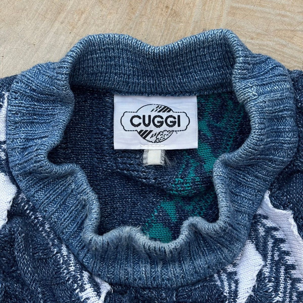 Coogi Vintage 70s Coogi 3D Knit Sweater Size US L / EU 52-54 / 3 - 2 Thumbnail