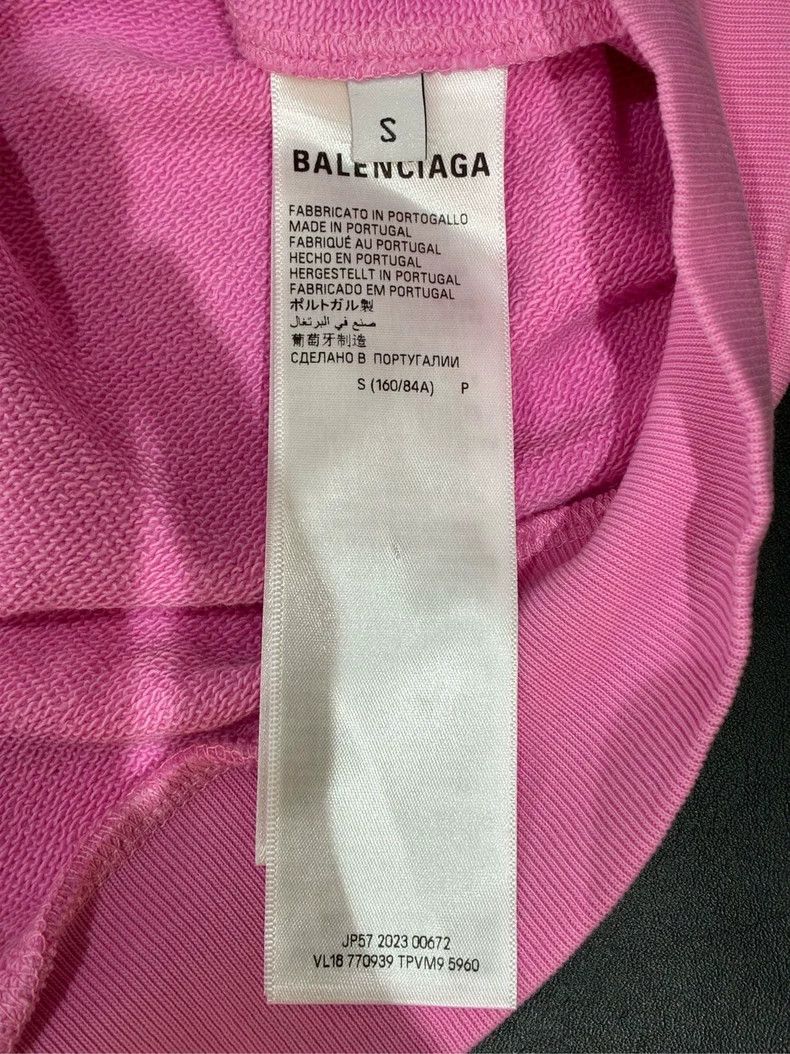 Balenciaga Balenciaga Pink Flame Zip-up Hoodie Size US S / EU 44-46 / 1 - 3 Thumbnail