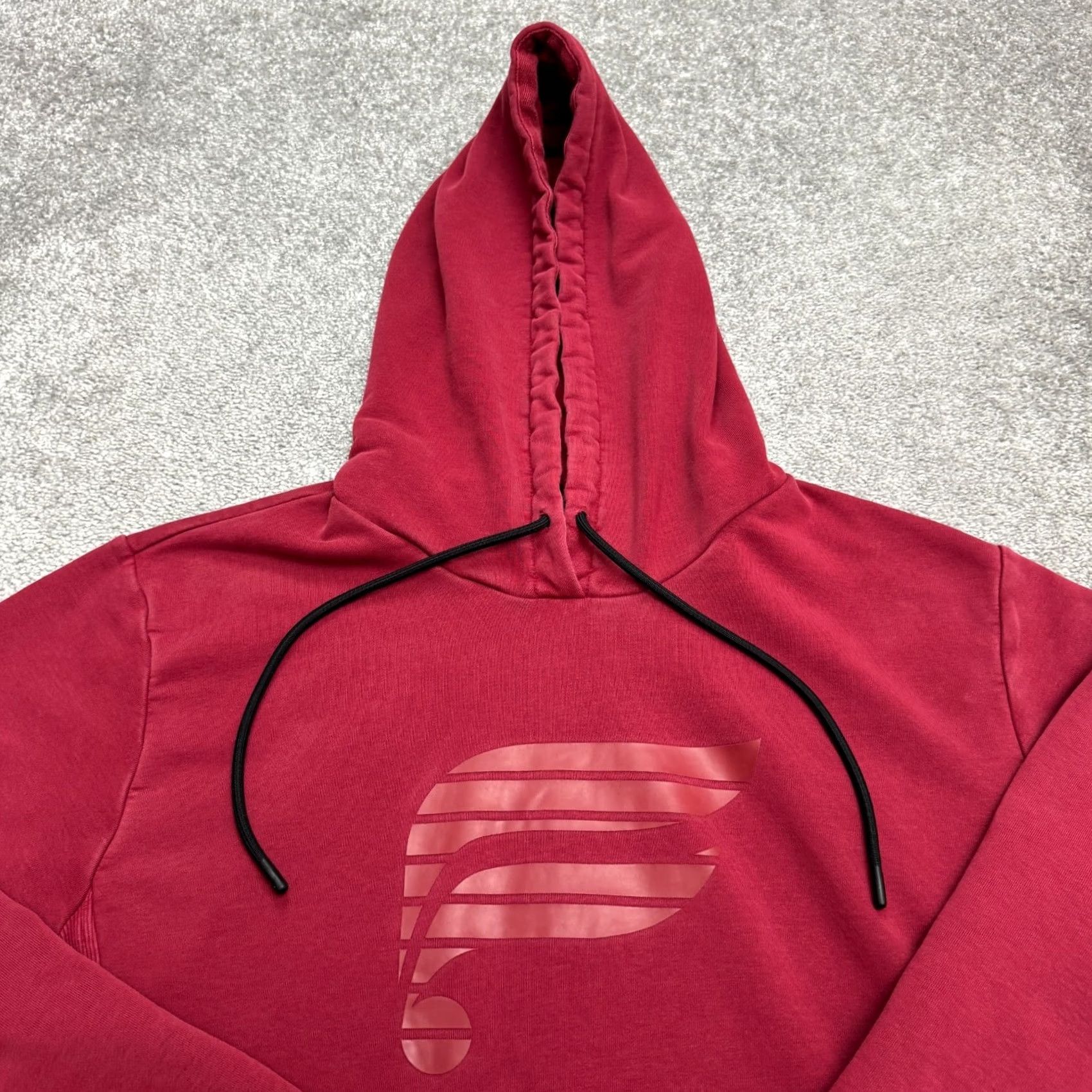 Fabletics Fabletics Courtside Hoodie Pullover Sweatshirt Men XL Red Pockets Logo Zip Hooded Size US XL / EU 56 / 4 - 3 Thumbnail