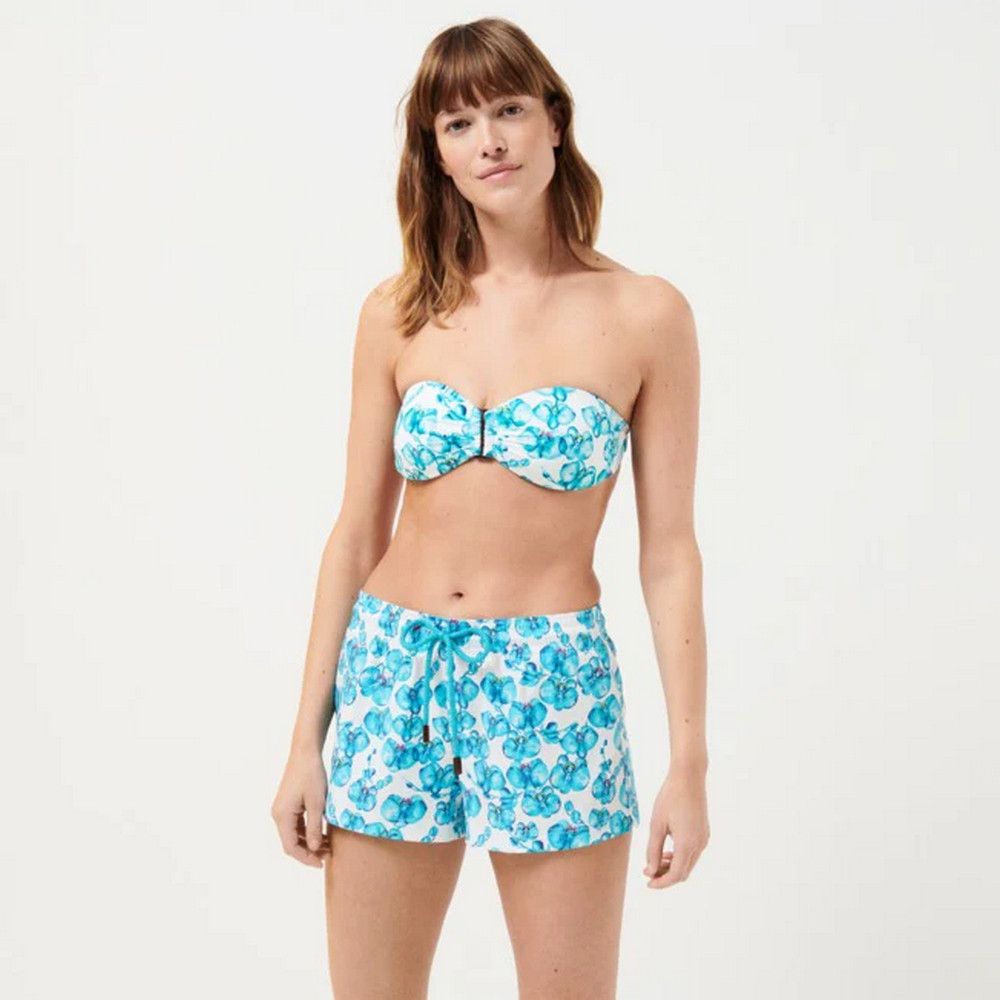 Vilebrequin VILEBREQUIN Orchid white blue floral swim shorts Small Size 30" / US 8 / IT 44 - 4 Thumbnail