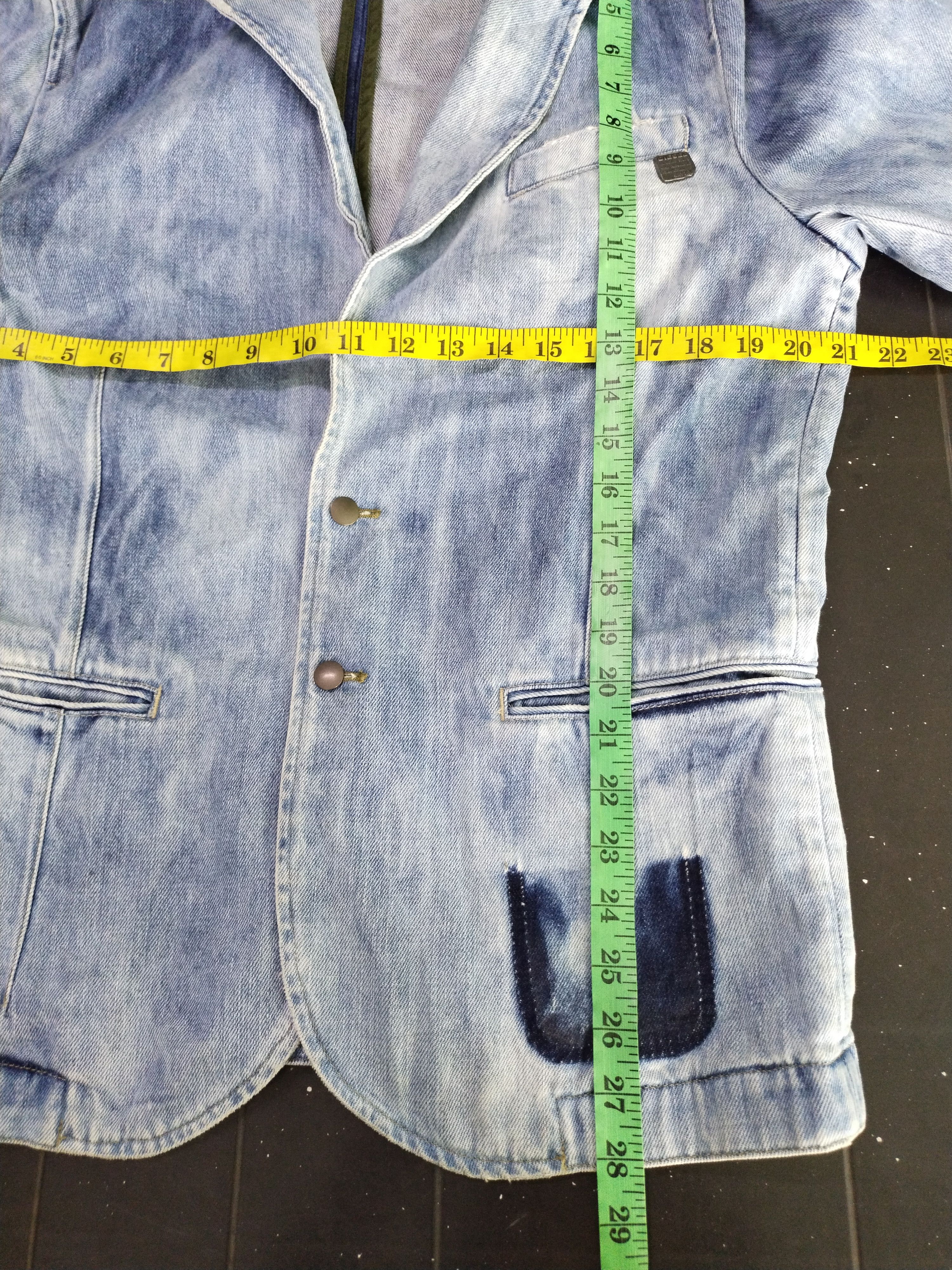 Diesel Vintage Diesel Denim Jacket Punk Seditionaries Jacket Size US M / EU 48-50 / 2 - 12 Thumbnail
