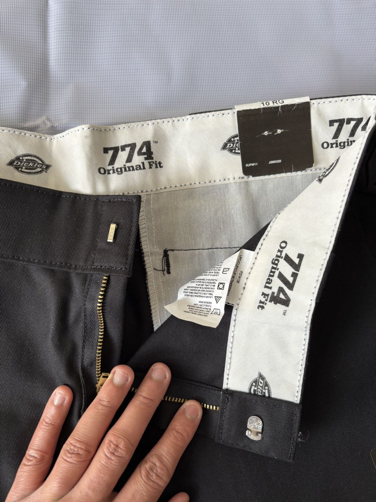 Dickies Dickies 774 Original Fit pants - size 10 RG Size 32" / US 10 / IT 46 - 2 Thumbnail