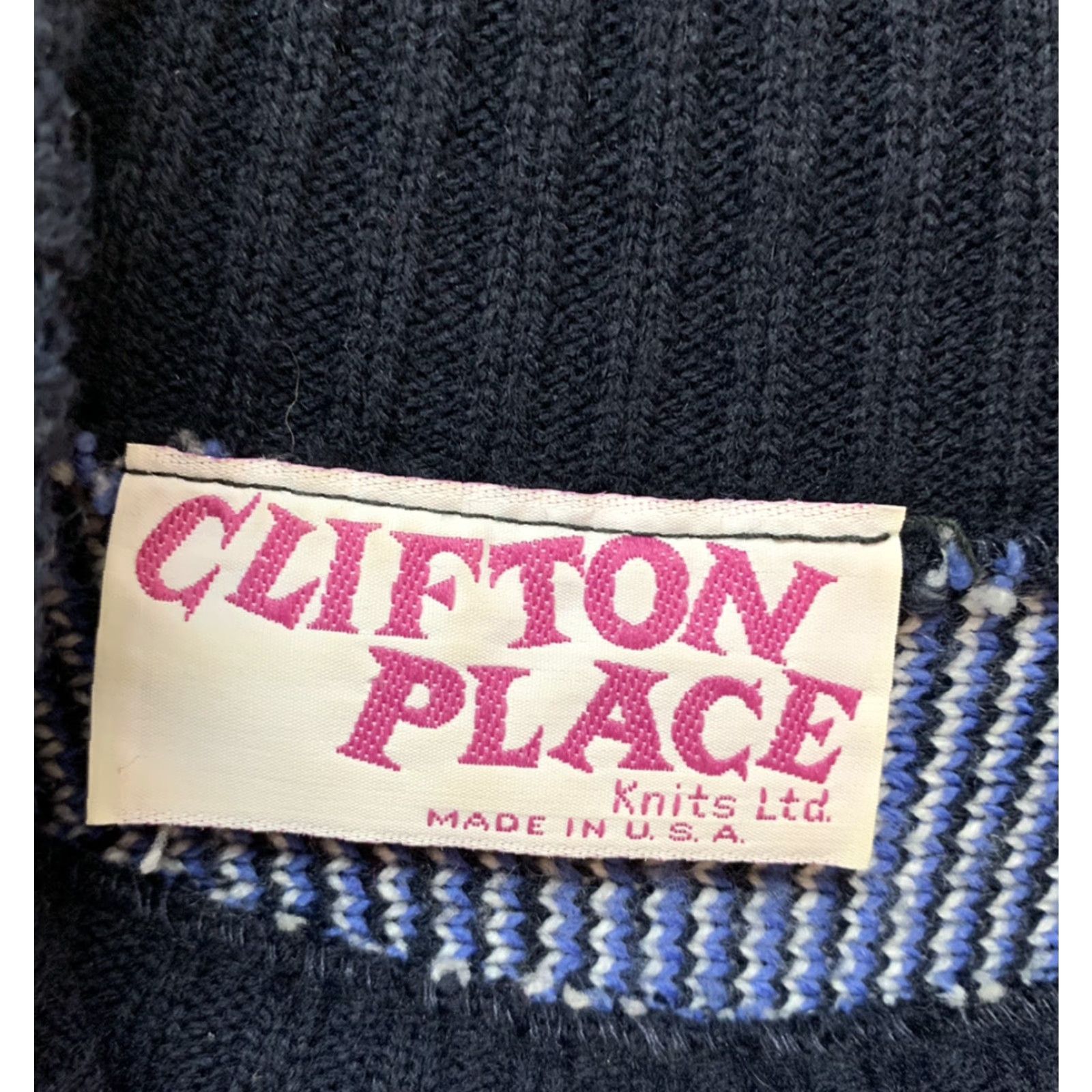 Vintage VINTAGE Clifton Place Bright Neon Navajo Southwestern Chunky Knit Tunic Sweater Size L / US 10 / IT 46 - 5 Thumbnail