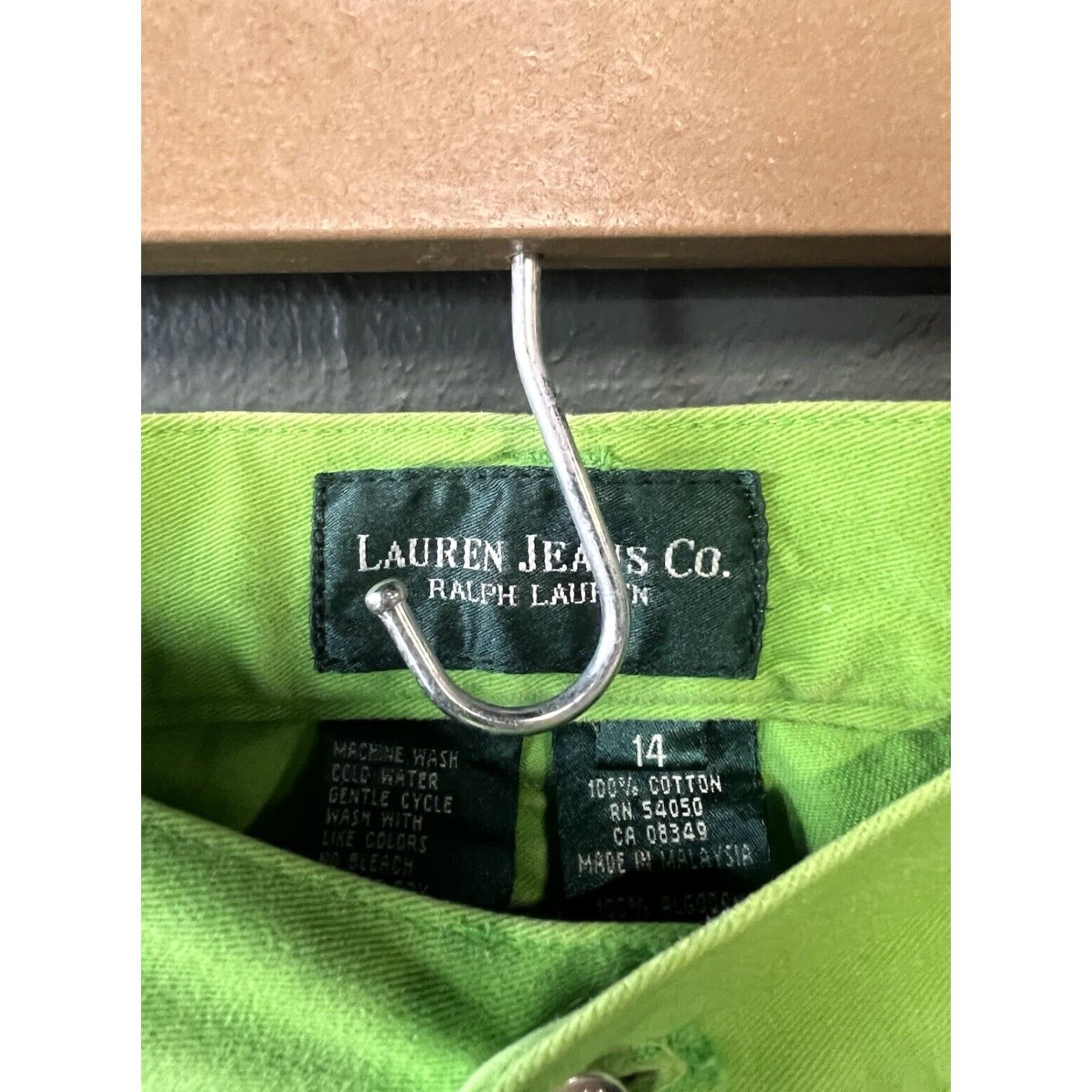 Ralph Lauren Lauren Ralph Lauren Womens Pants Business Green 14 Dress Pants Size 36" / US 14 / IT 50 - 3 Thumbnail