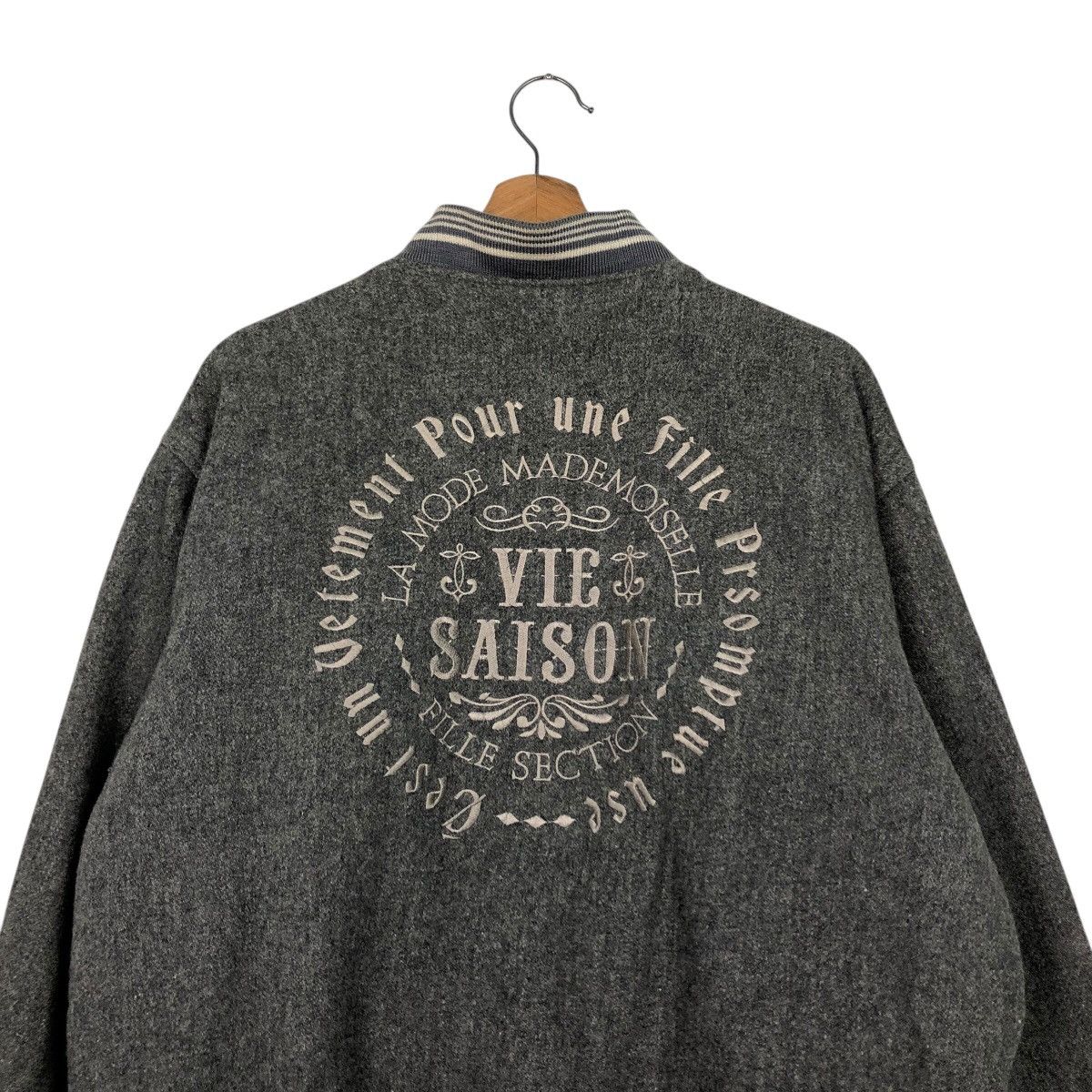 Issey Miyake Vintage Bomber Jacket Detroit Vie Saison Mademoiselle Japan Size US M / EU 48-50 / 2 - 10 Thumbnail