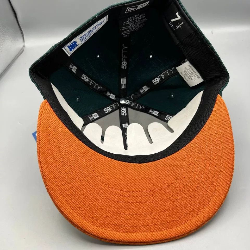 New Era Undefeated Hat Men 7 1/4 59Fifty New Era Fitted Cap New Wool Size ONE SIZE - 7 Thumbnail