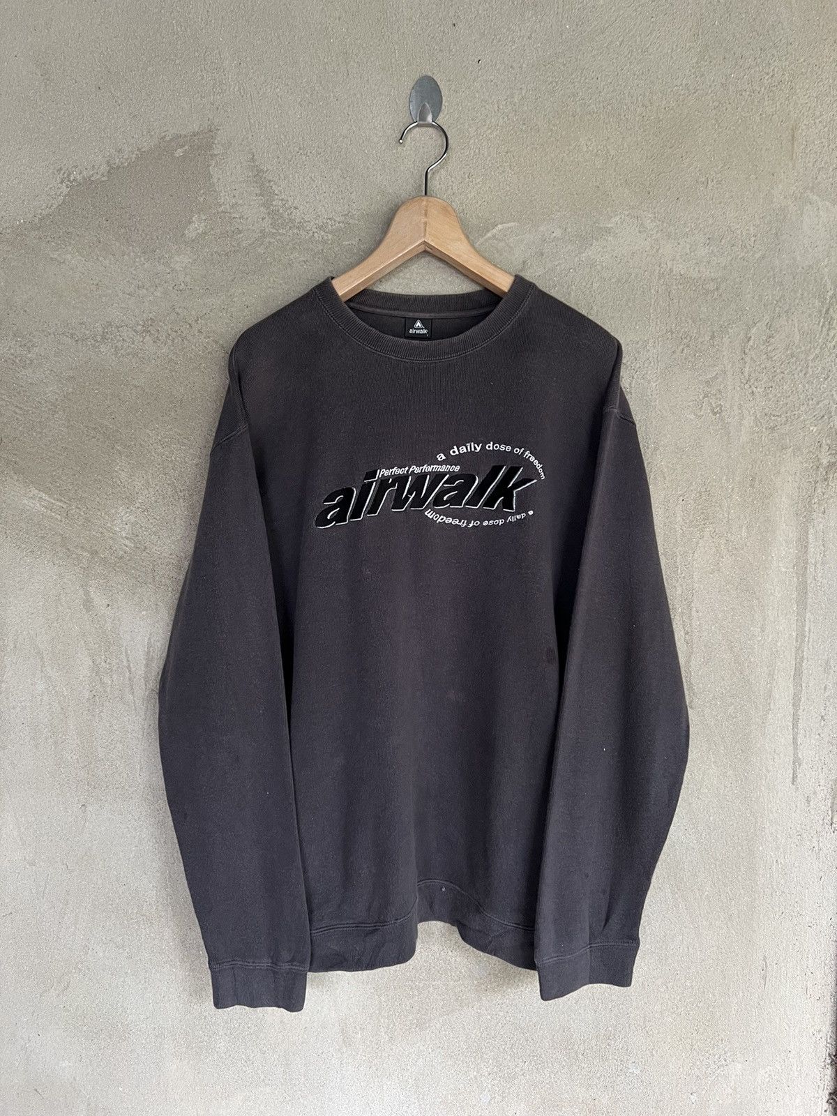 Airwalk Airwalk Spell Out Skate Sweatshirt Size US L / EU 52-54 / 3 - 2 Thumbnail