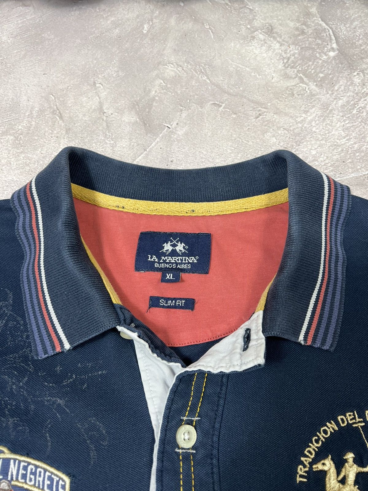 La Martina × Polo Ralph Lauren × Vintage Vintage La Martina 3 Y2k Polo Tee Size US XL / EU 56 / 4 - 8 Thumbnail