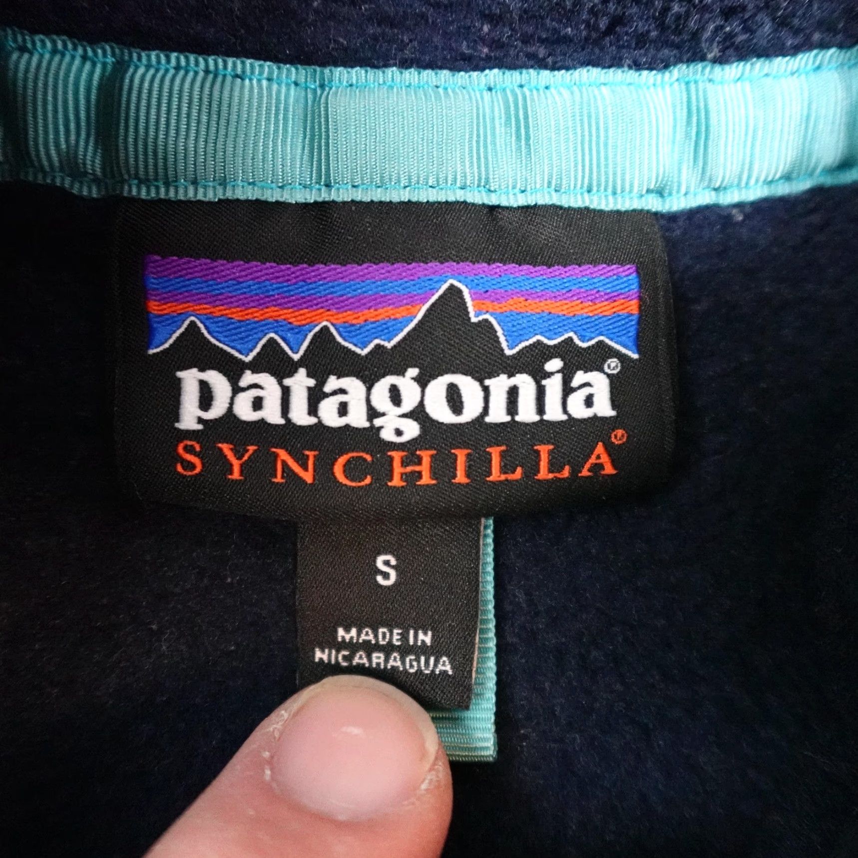 Patagonia Patagonia Synchilla Snap-T Pullover Womens Small Blue Fleece Pullover Snap-Front Anorak 25455 Size S / US 4 / IT 40 - 5 Thumbnail