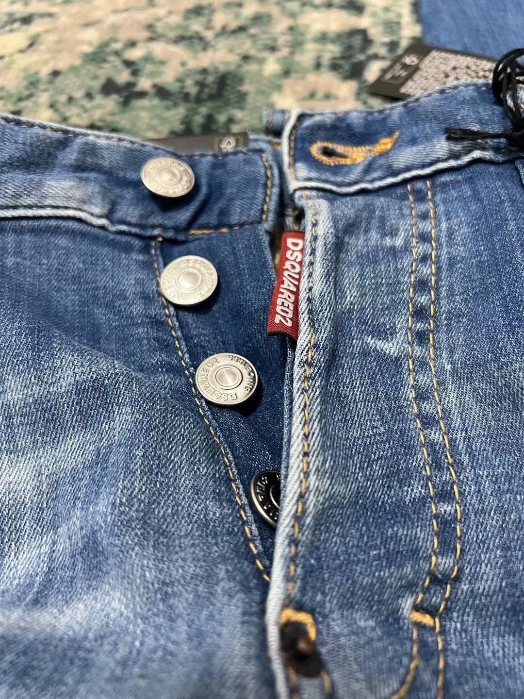 Dsquared2 Dsquared2 Blue Washed SKATER Slim Mid 9-Length Size US 28 / EU 44 - 3 Thumbnail