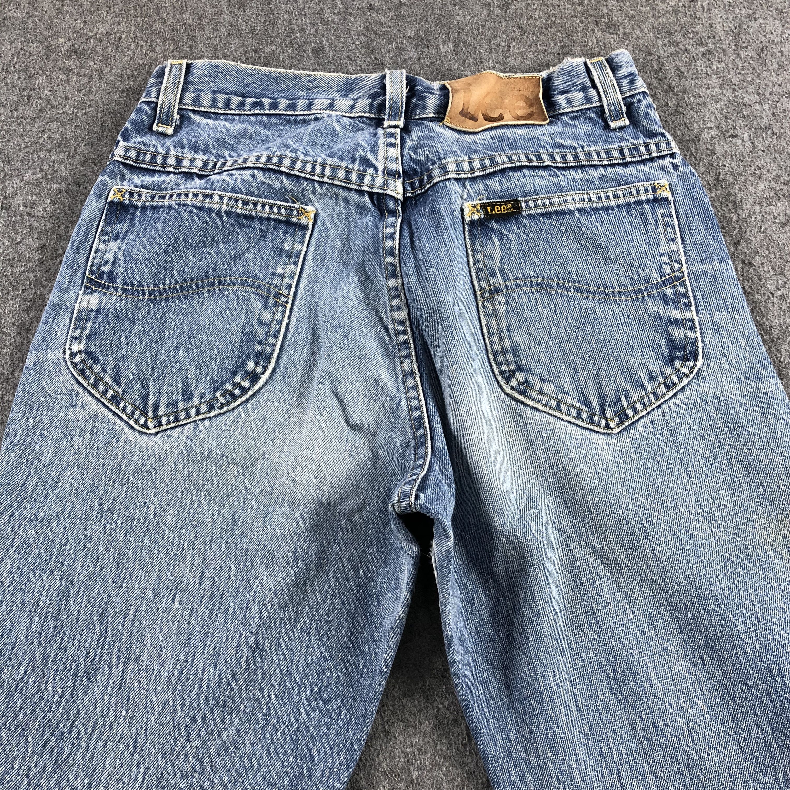 Lee Vintage Blue Wash Lee Jeans-J2248 Size US 27 - 4 Thumbnail
