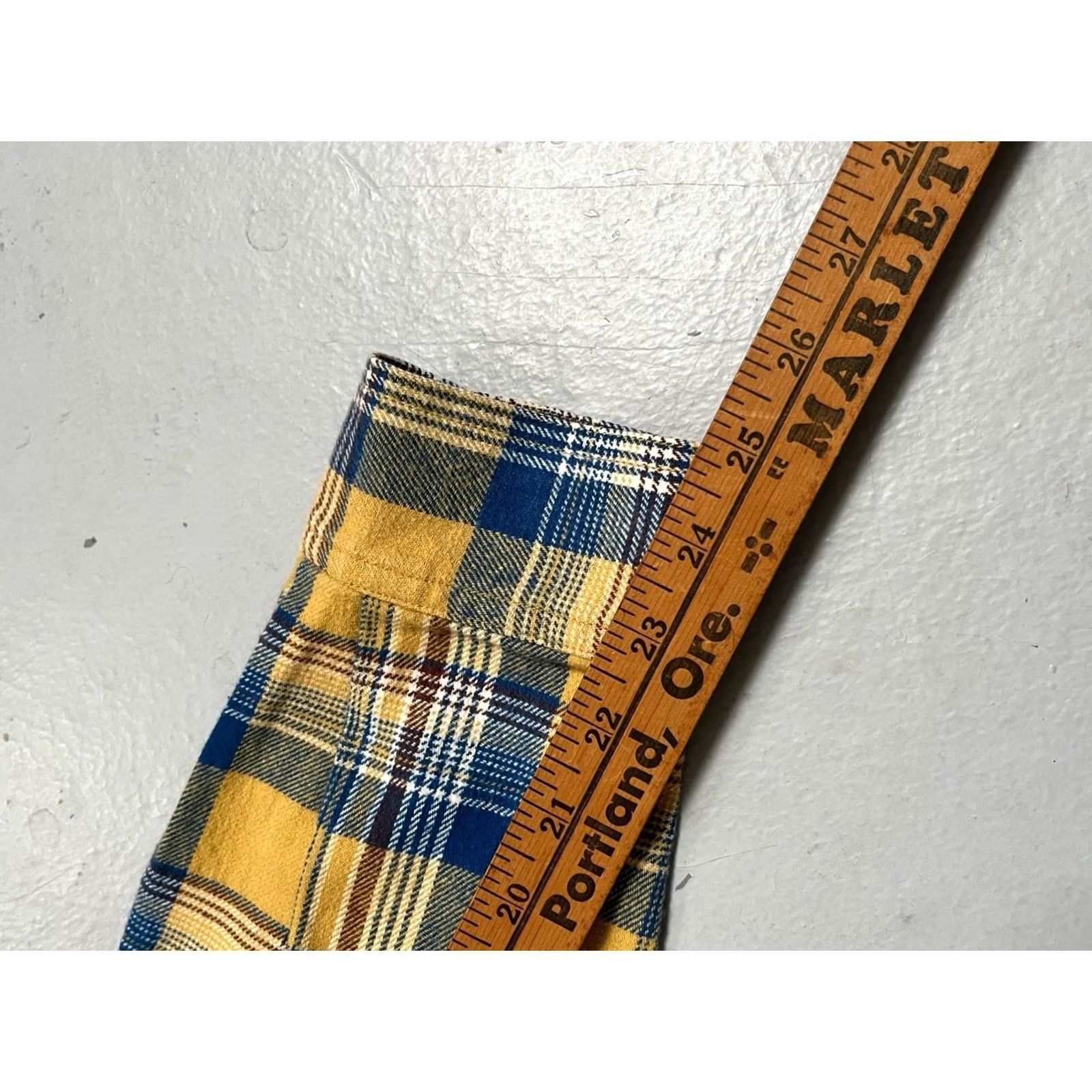 Beams Plus Beams Japan Mid-Heavy Cotton Rayon Flannel Check Work Shirt Vintage Style L Mens Size US L / EU 52-54 / 3 - 6 Thumbnail
