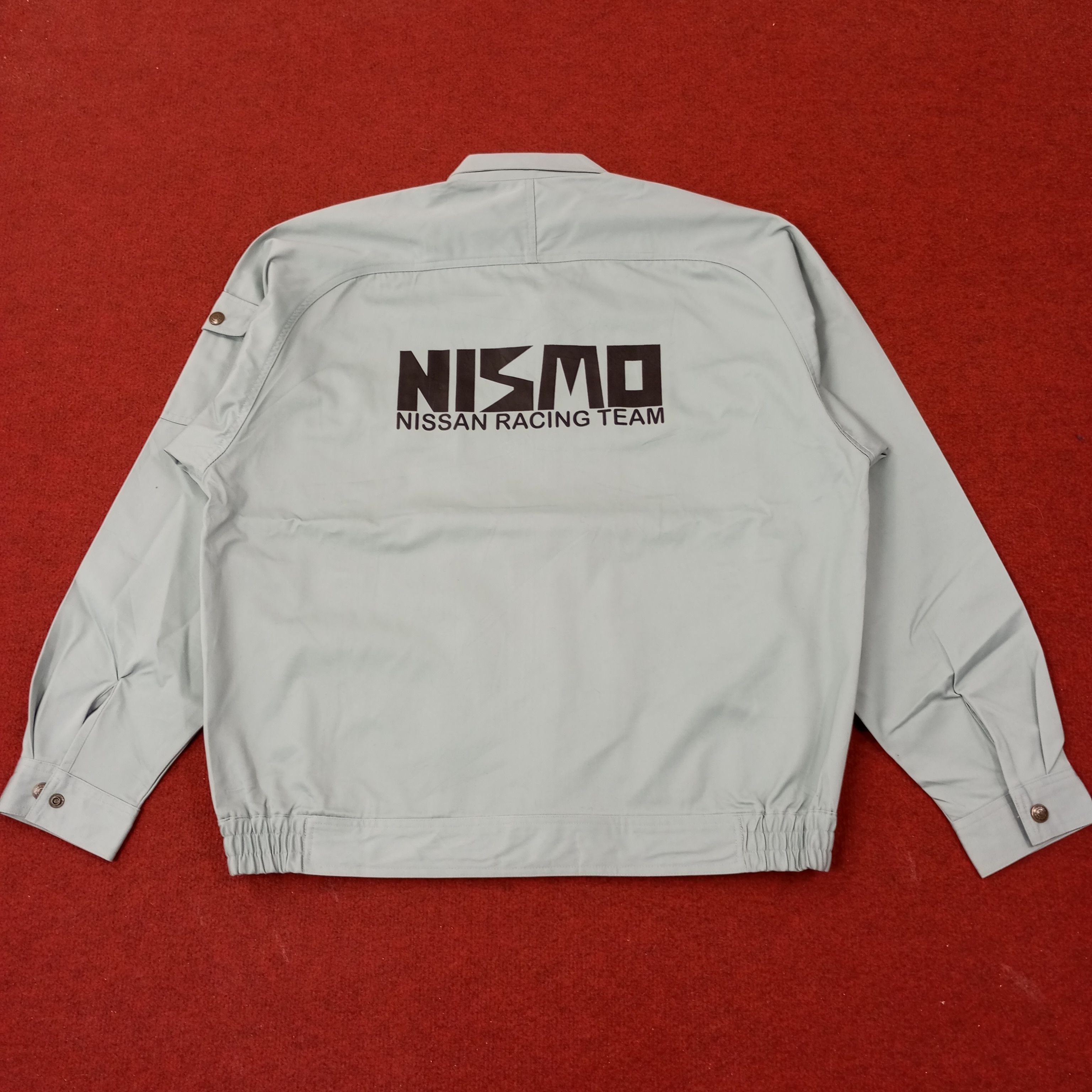 Japanese Brand Nismo Nissan Racing Team Motorsports Custom Jacket c242n5 Size US L / EU 52-54 / 3 - 1 Thumbnail