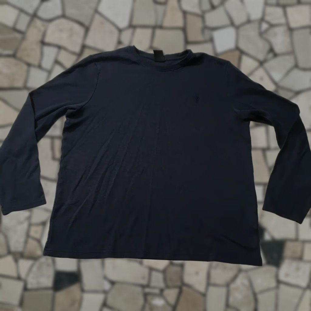 SKECHERS Skechers SHIRT Pullover LONG SLEEVE BLUE Men L Size Shirt Cotton Blend Solid Spring Size US L / EU 52-54 / 3 - 1 Thumbnail