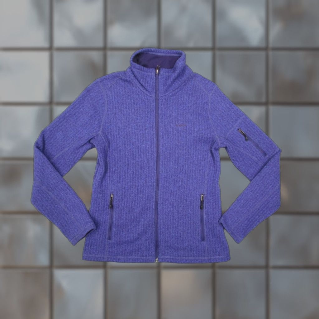 Patagonia PATAGONIA Jacket Women Medium Purple Cables Full Zip Fleece Outdoor Hike Camp Size M / US 6-8 / IT 42-44 - 1 Thumbnail