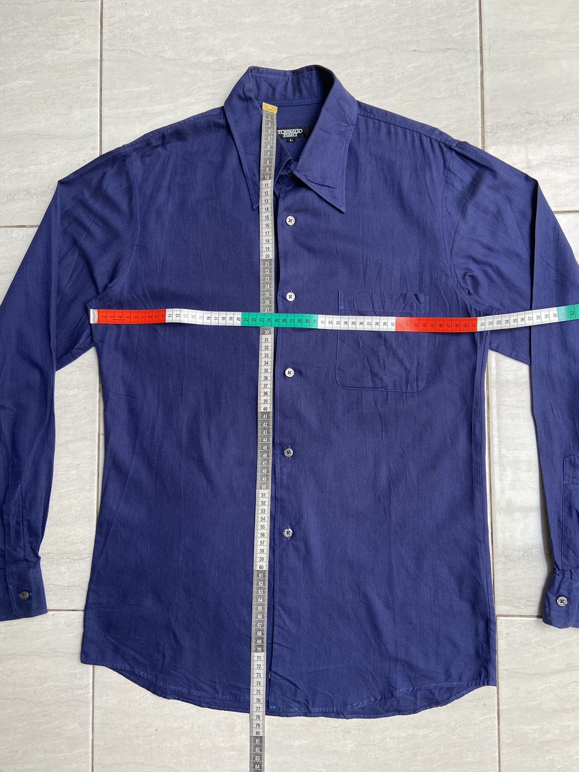 Tornado Mart TORNADO MART Blue Shirt Size US S / EU 44-46 / 1 - 8 Thumbnail
