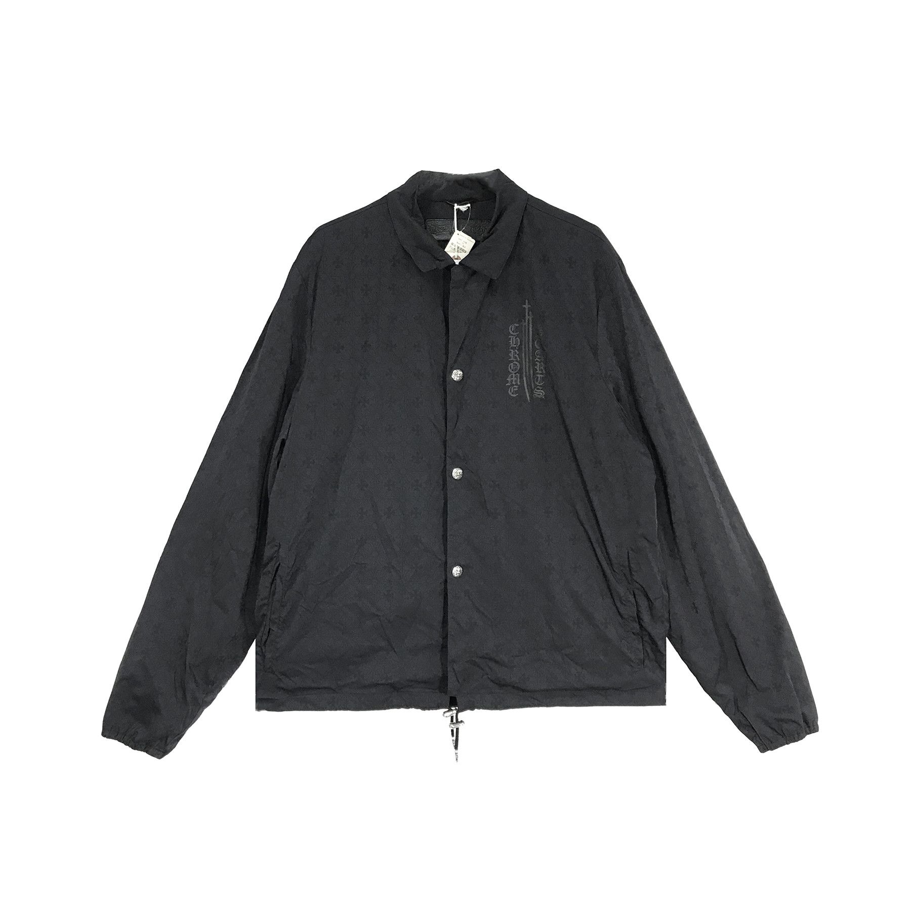 Chrome Hearts Chrome Hearts Monogram Cross Pattern Script Logo Jacket Size US XL / EU 56 / 4 - 1 Thumbnail