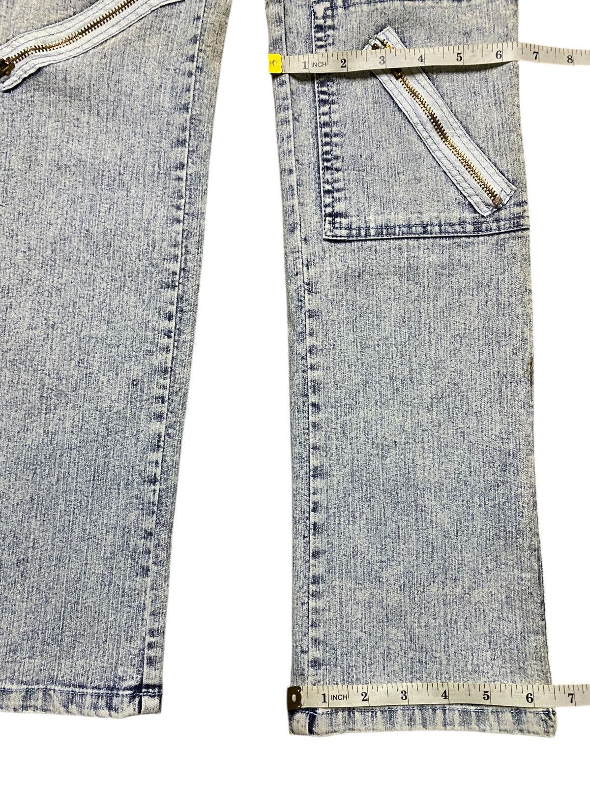Japanese Brand Vintage Japanese Brand Brenda Zipper Skinny Jeans Size 26" / US 2 / IT 38 - 14 Thumbnail