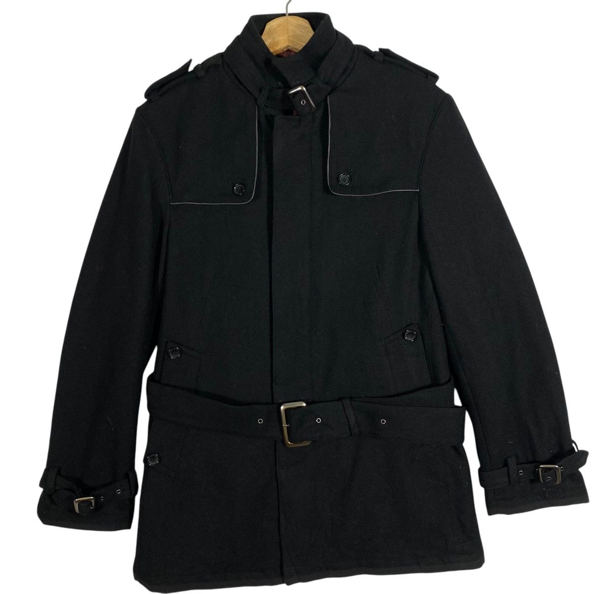 Designer × Vintage Vintage D'Homme A Homme Wool Button Jacket M Size Size US M / EU 48-50 / 2 - 4 Thumbnail