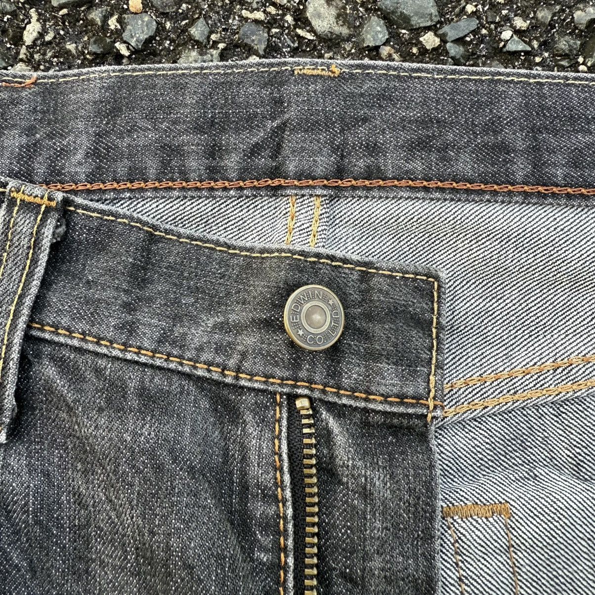 Edwin W33 VINTAGE EDWIN DENIM RIPPEP BLACK JEANS PANTS Size US 33 - 10 Thumbnail
