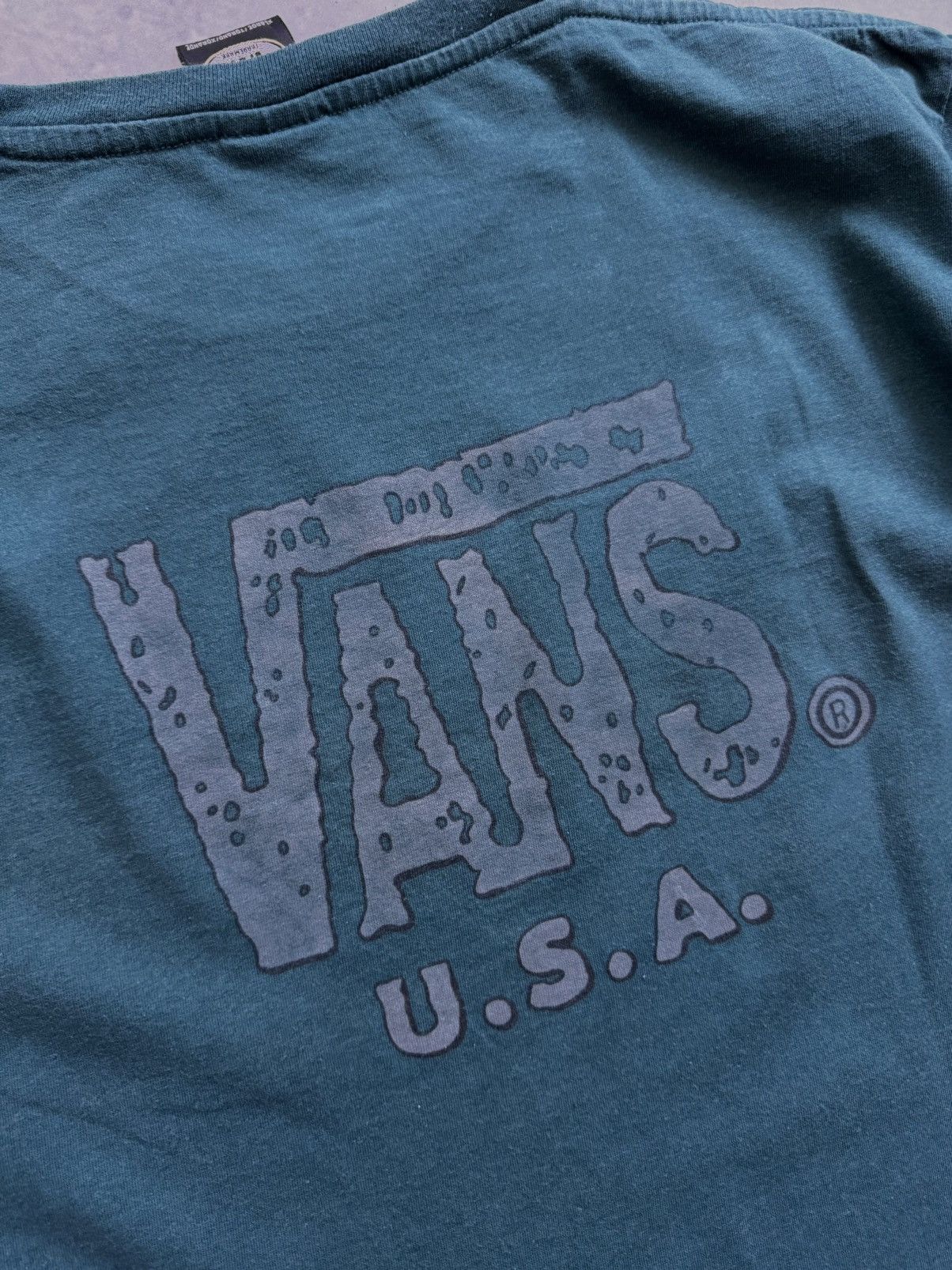 Vans Vans awesome 90s vintage tee big logo Size US XL / EU 56 / 4 - 8 Thumbnail