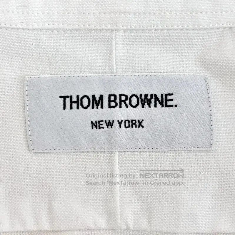Thom Browne Thom Browne Women's White Cotton Shirt . Size XS / US 0-2 / IT 36-38 - 6 Thumbnail