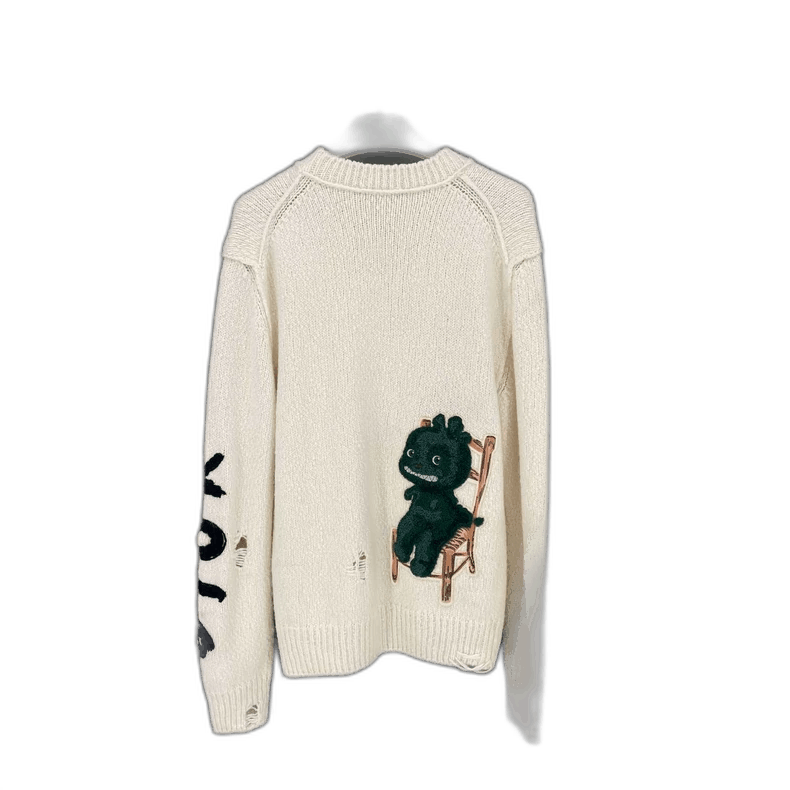 Dior Dior SS24 Small Dinosaur Knit Sweater-2506 Size S / US 4 / IT 40 - 1 Thumbnail