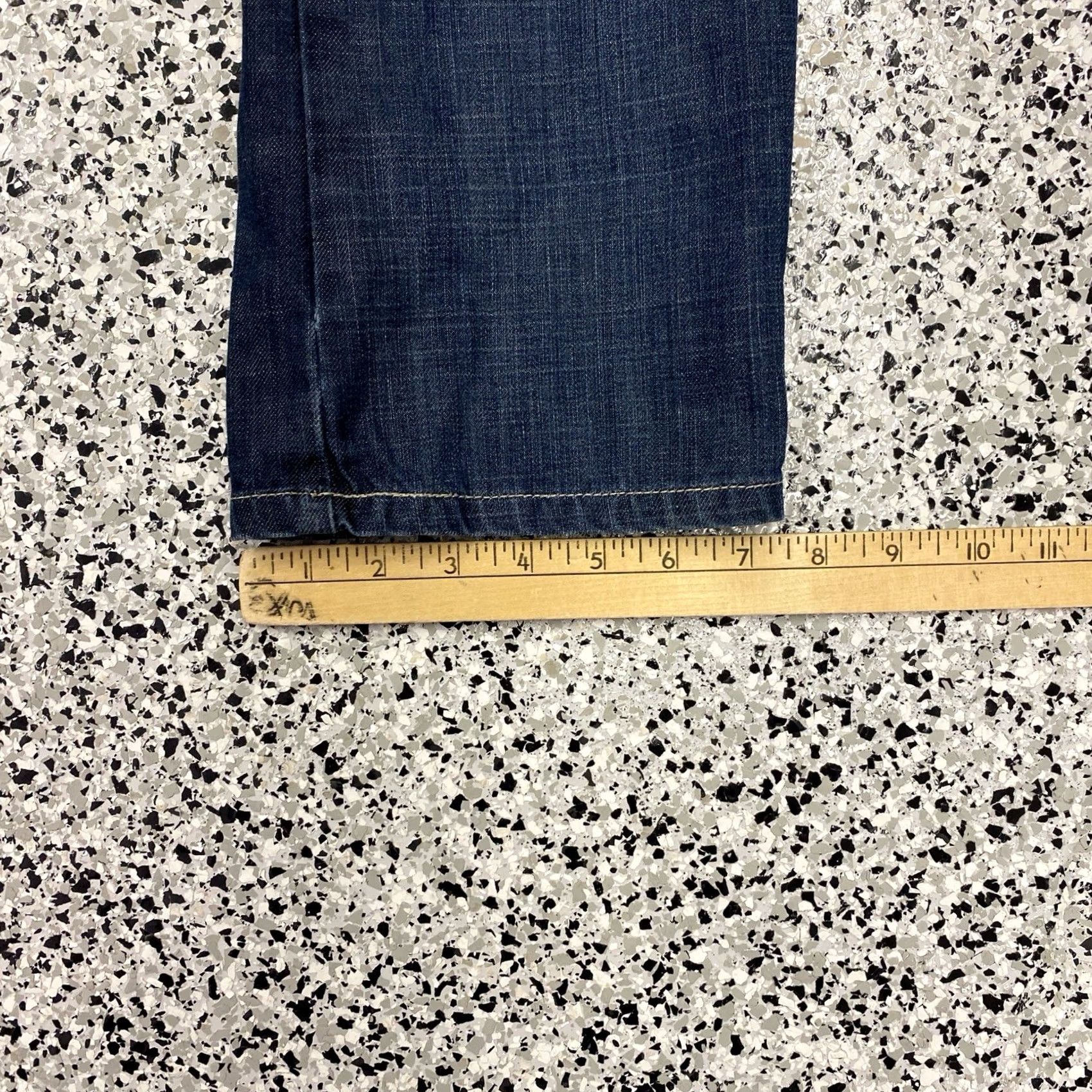 G-Star G-Star Raw Jeans Mens 32x34 Denim Grunge Hip Hop Punk Retro 3D Stars Tapered Jeans Mens 32x34 Blue Cotton Denim Beltless? Size US 32 / EU 48 - 2 Thumbnail