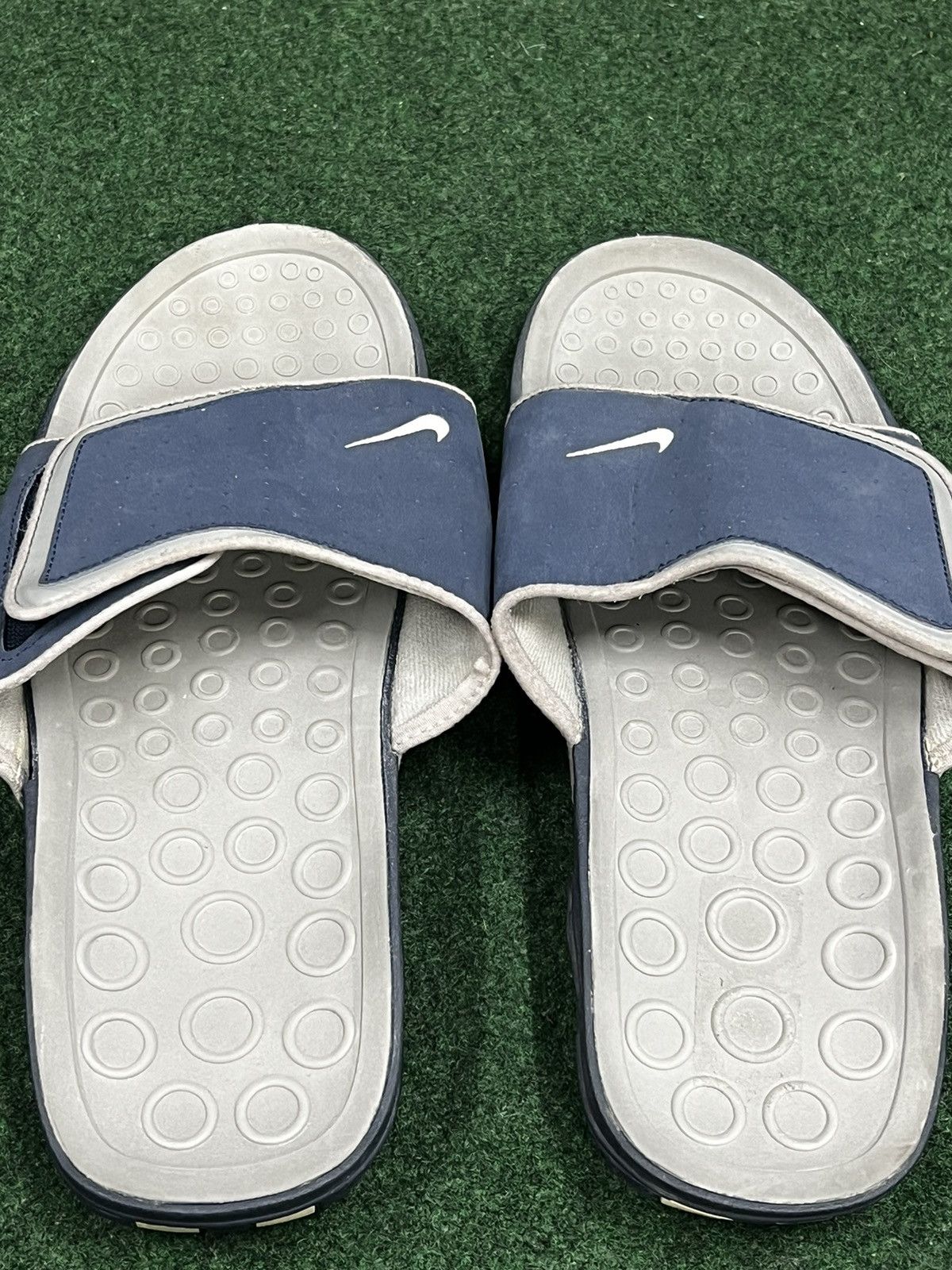 Nike Vintage Y2K Nike Swoosh Slides Size US 11 / EU 44 - 5 Thumbnail