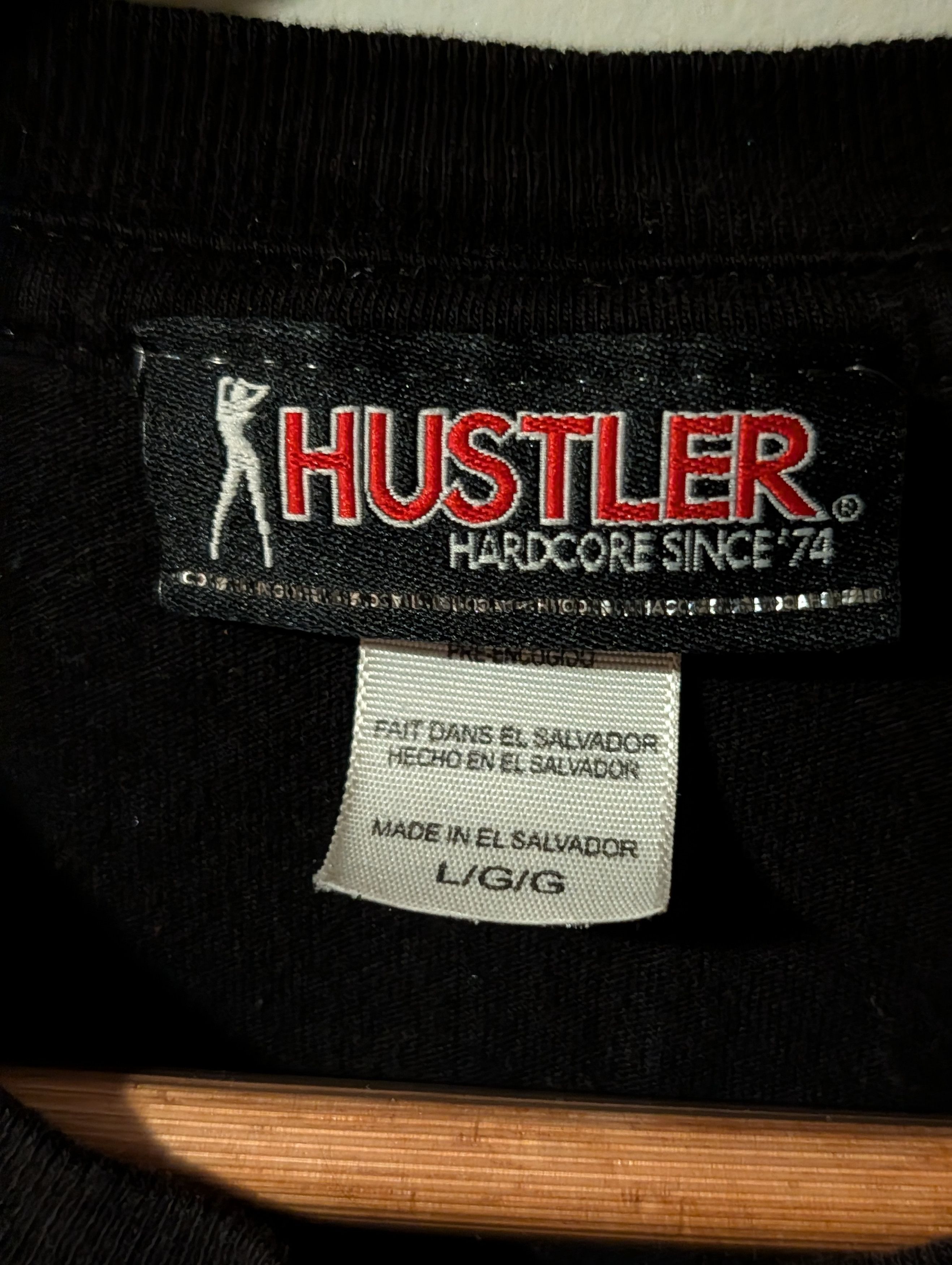 Hustle Gang Hustler Magazine T-Shirt Larry Flynt Logo Graphic Adult Size US L / EU 52-54 / 3 - 3 Thumbnail
