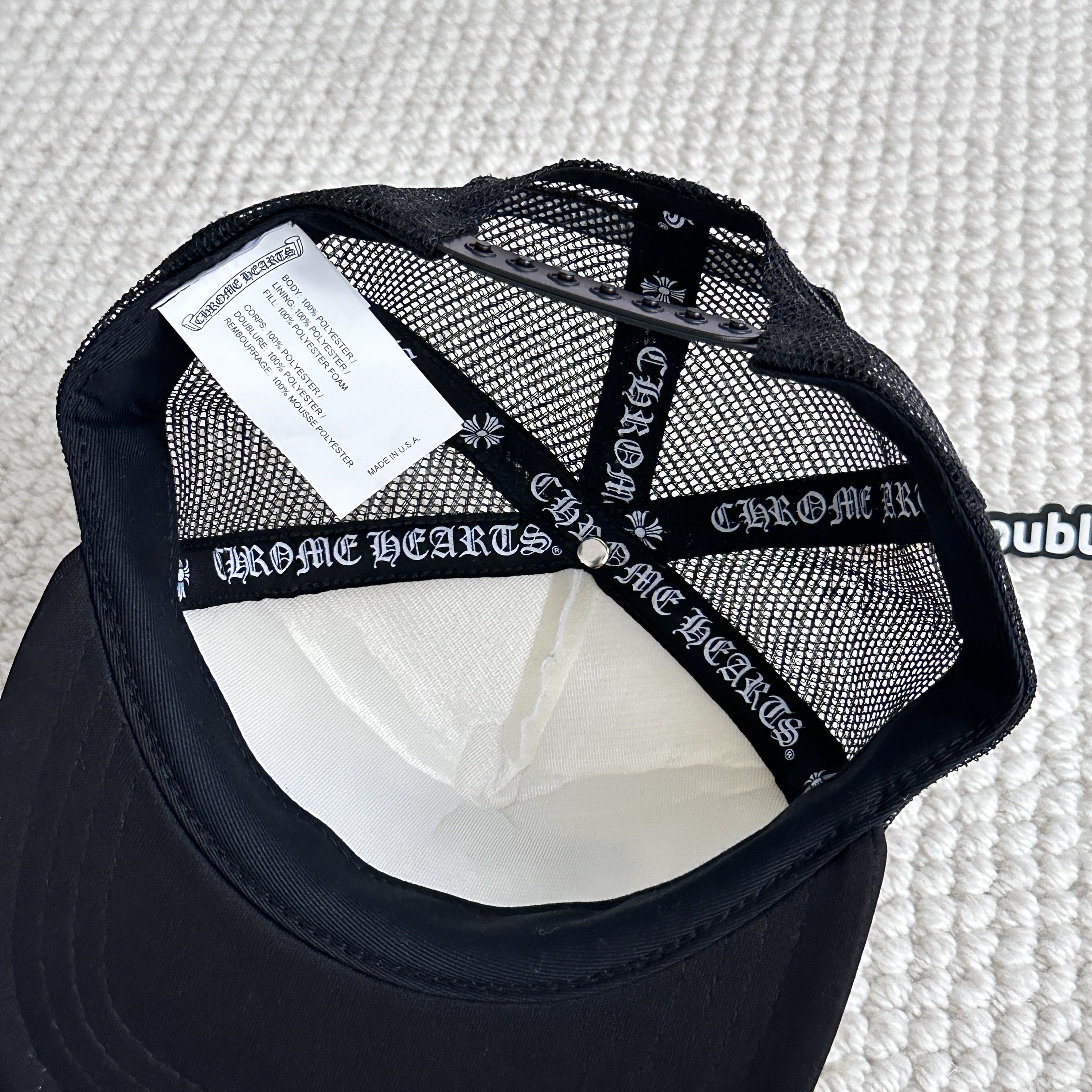 Chrome Hearts Chrome hearts cemetery trucker hat white/black/camo Size ONE SIZE - 5 Thumbnail