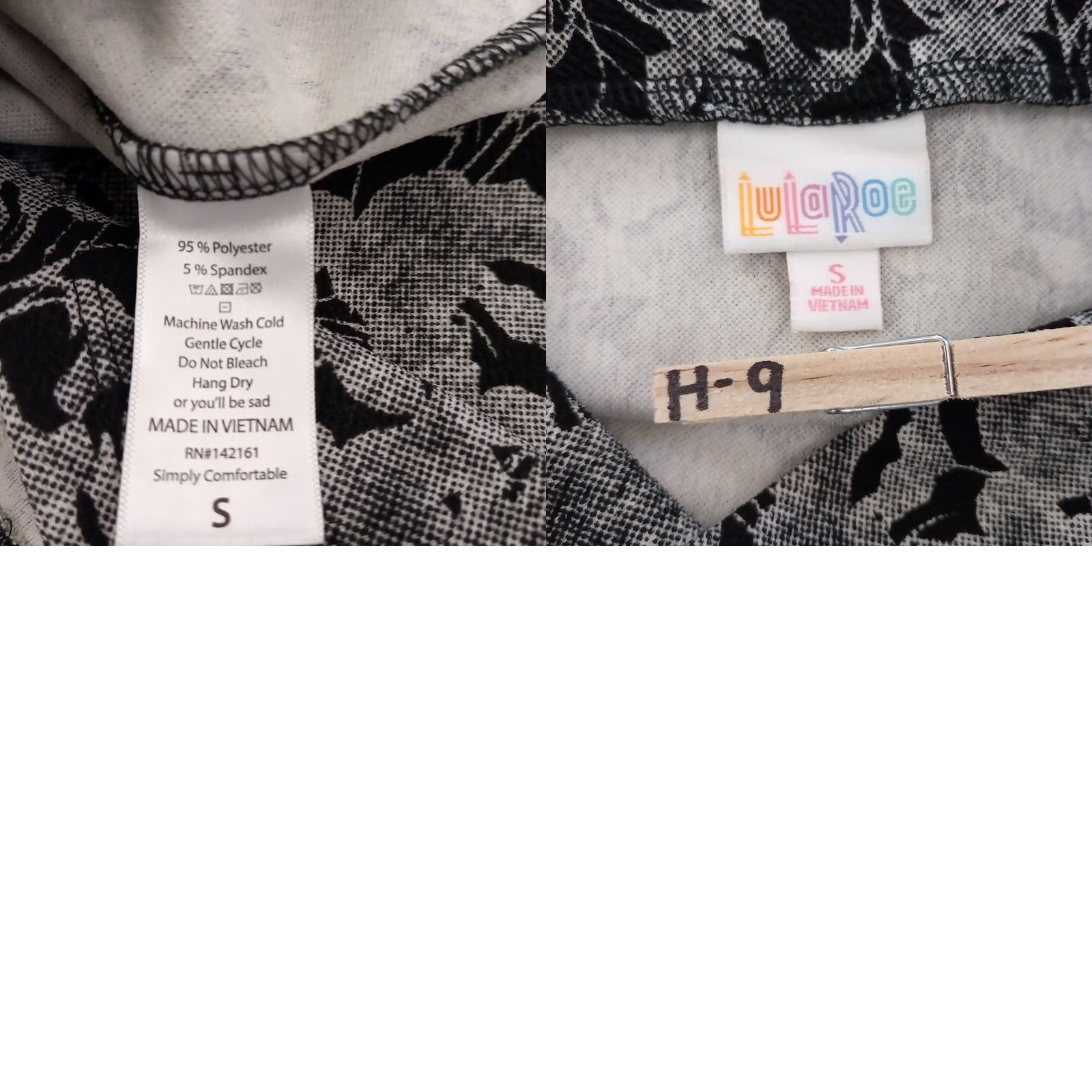 Vintage LuLaRoe Skirt Women S Gray Floral Knit Knee Length Pull On Unlined Casual Pencil Style Vintage No Size 28" / US 6 / IT 42 - 8 Thumbnail