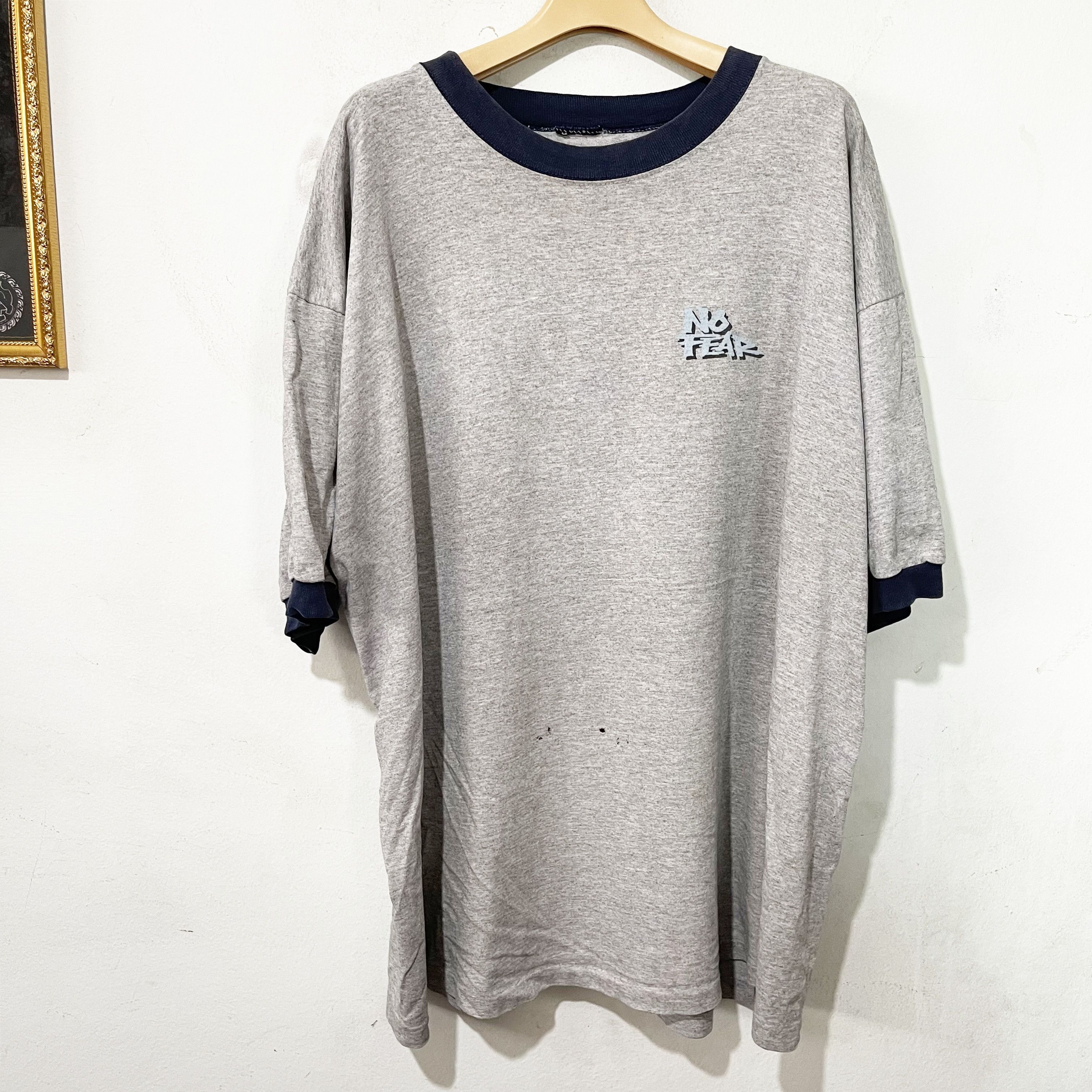 No Fear Vintage 90s No Fear Ringer Tee Size US XXL / EU 58 / 5 - 3 Thumbnail
