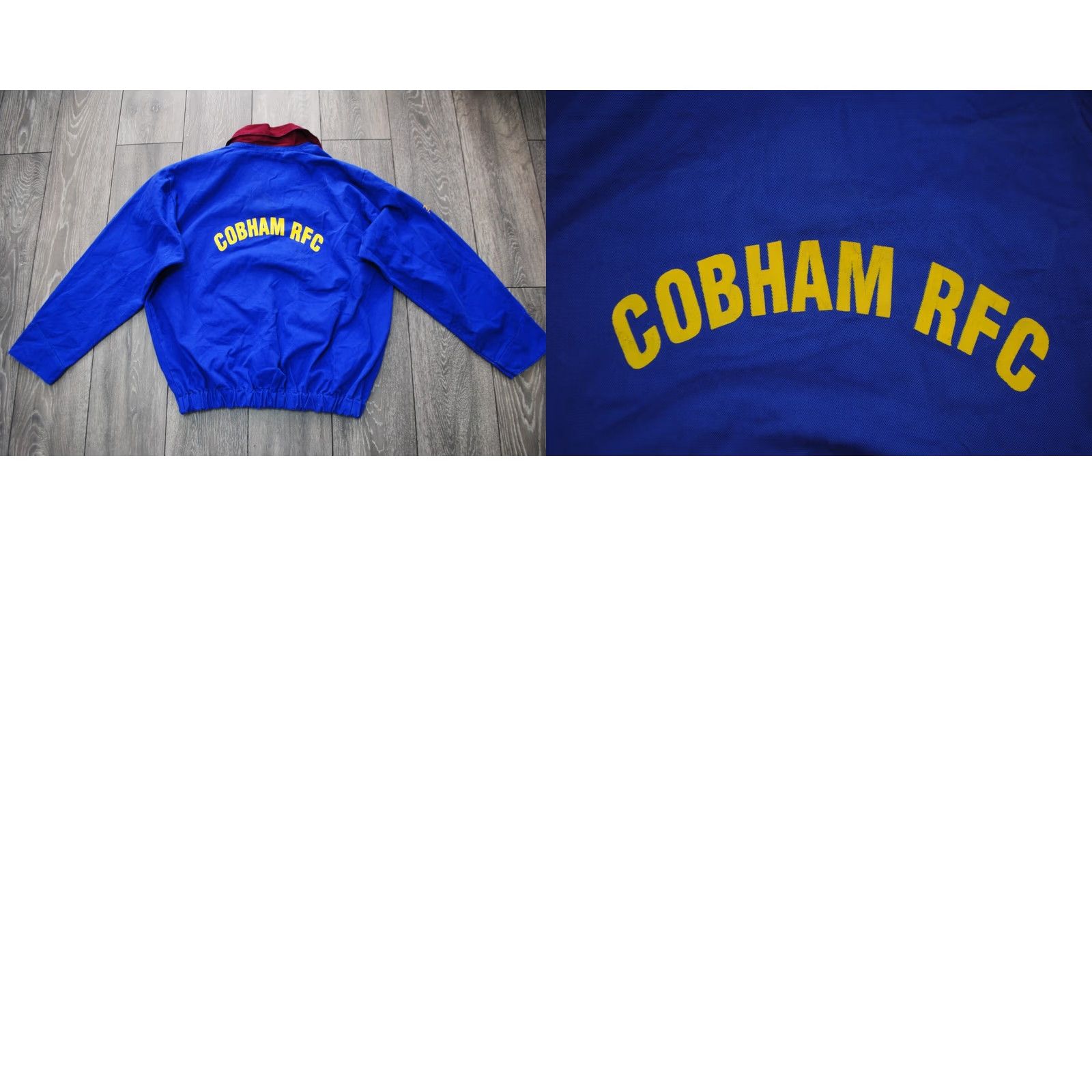 Vintage VINTAGE COBHAM RUGBY FOOTBALL CLUB ANORAK JACKET BLUE MENS SIZE XXL 80s 90s TOP Size US XXL / EU 58 / 5 - 8 Thumbnail
