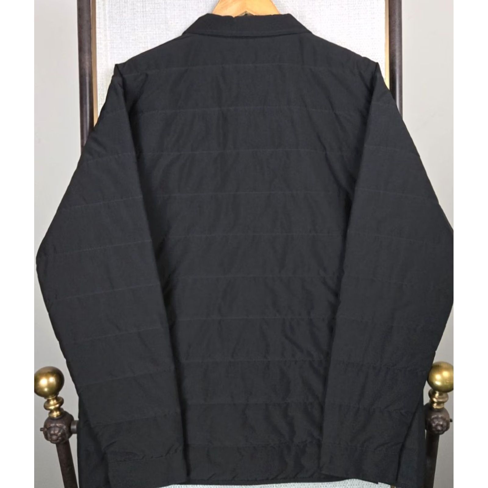 Peter Millar PETER MILLAR Full Zip Windproof Insulated Mens Large Field Jacket Black Size US L / EU 52-54 / 3 - 5 Thumbnail
