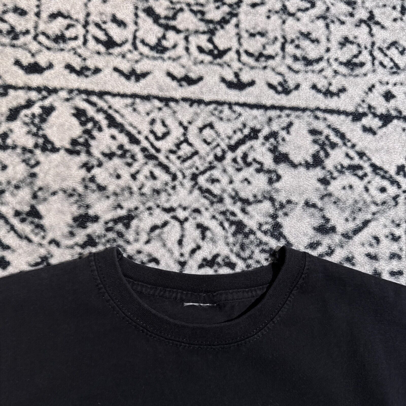 Vintage Vintage Black Cotton T-Shirt Size M Olympia Olymp Zeus 90s Size M / US 6-8 / IT 42-44 - 6 Thumbnail