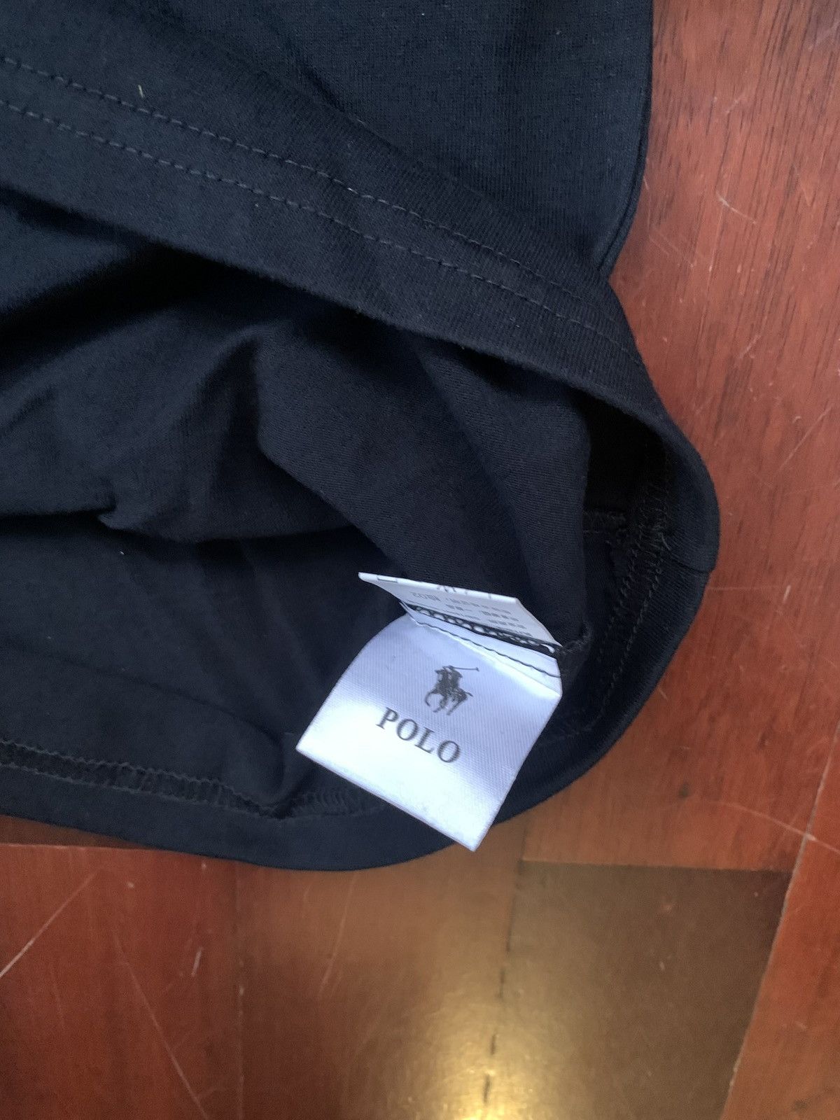 Ralph Lauren 🖤 Ralph Lauren Black Basic T-Shirt with Chest Logo | Size S Size US S / EU 44-46 / 1 - 7 Thumbnail