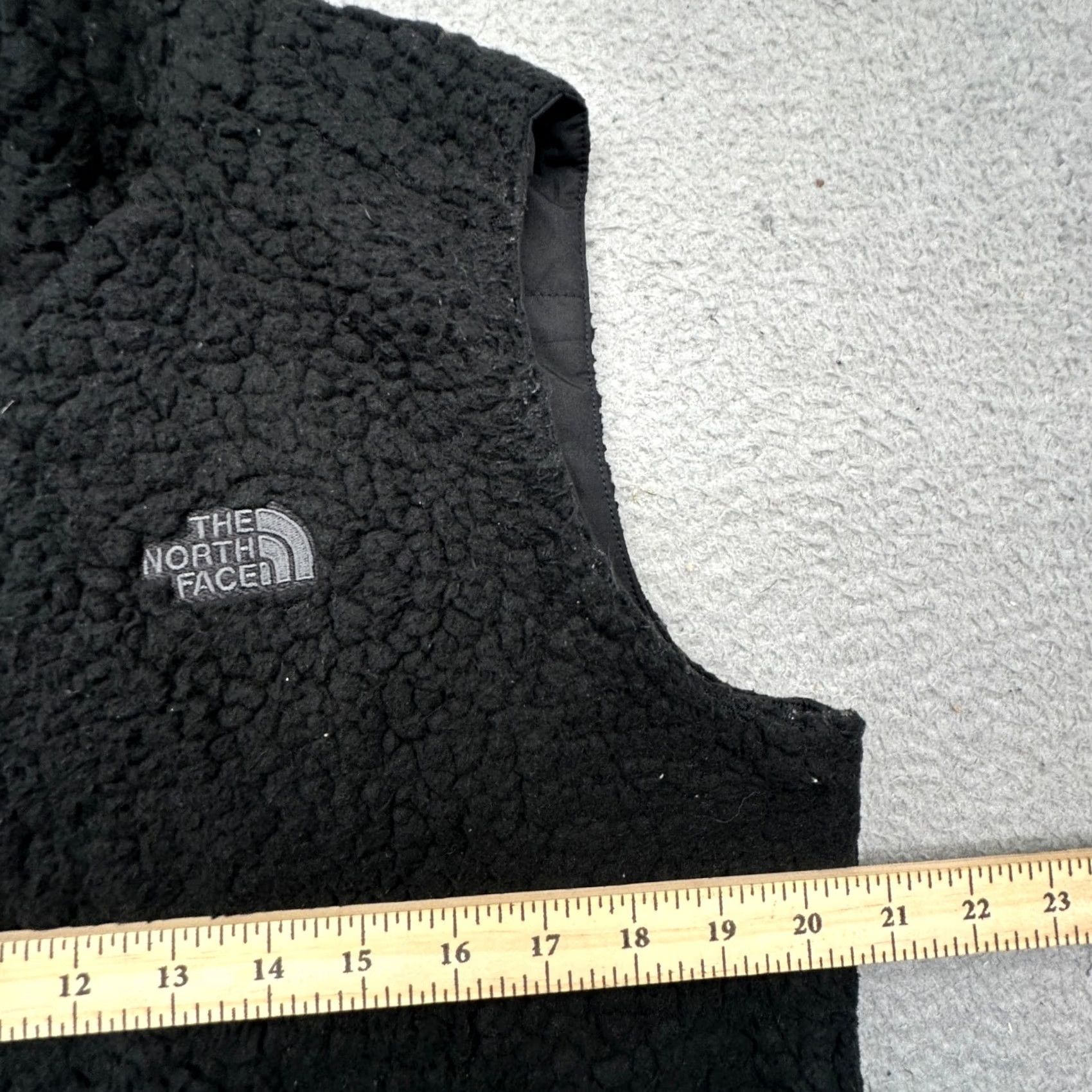 The North Face VINTAGE The North Face Merriewood Reversible Vest Women Medium Full Zip Black Fleece Size M / US 6-8 / IT 42-44 - 6 Thumbnail