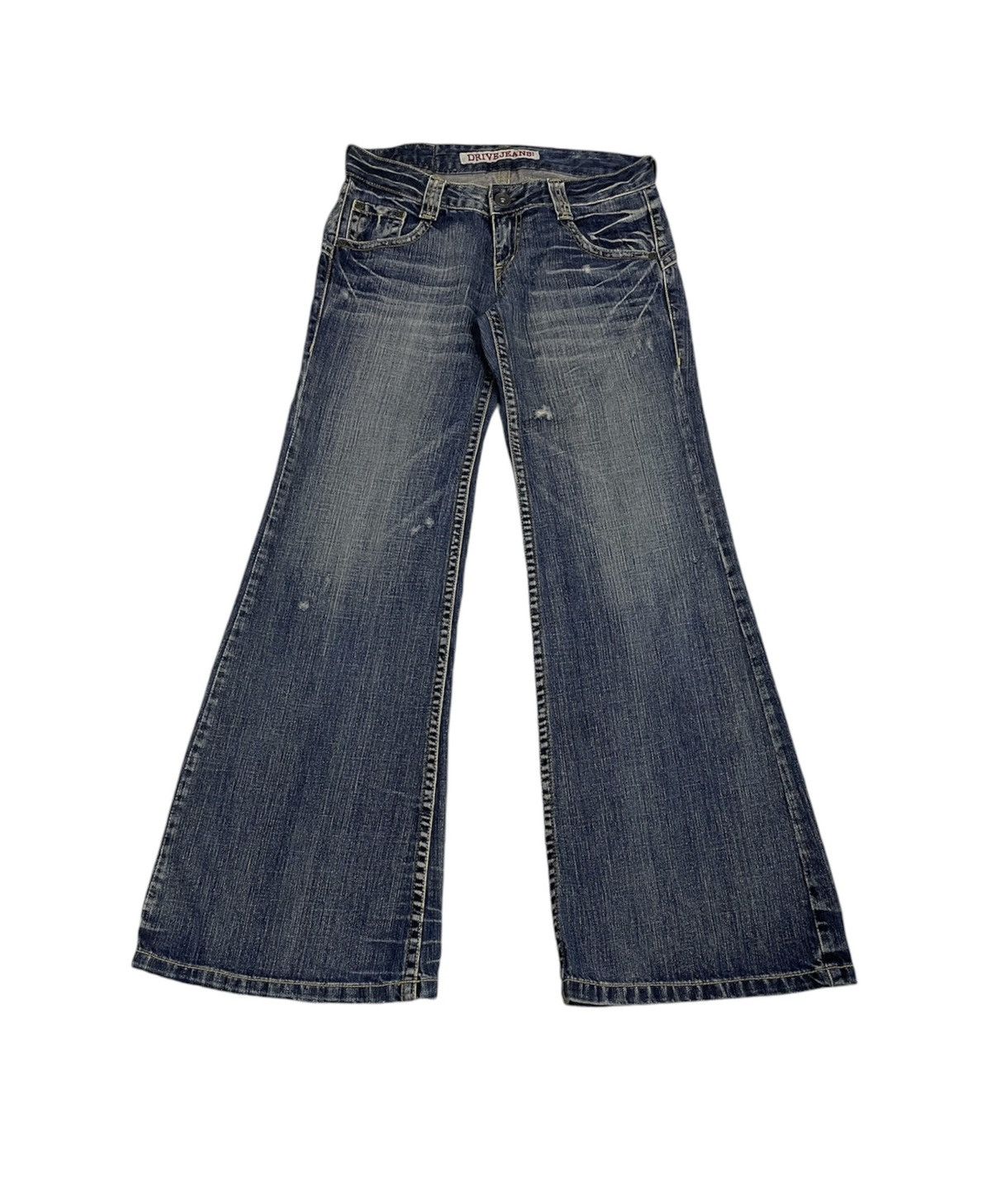 If Six Was Nine × Japanese Brand × Le Grande Bleu (L.G.B.) Drive Jeans Japan Flare Jeans Size US 30 / EU 46 - 3 Thumbnail