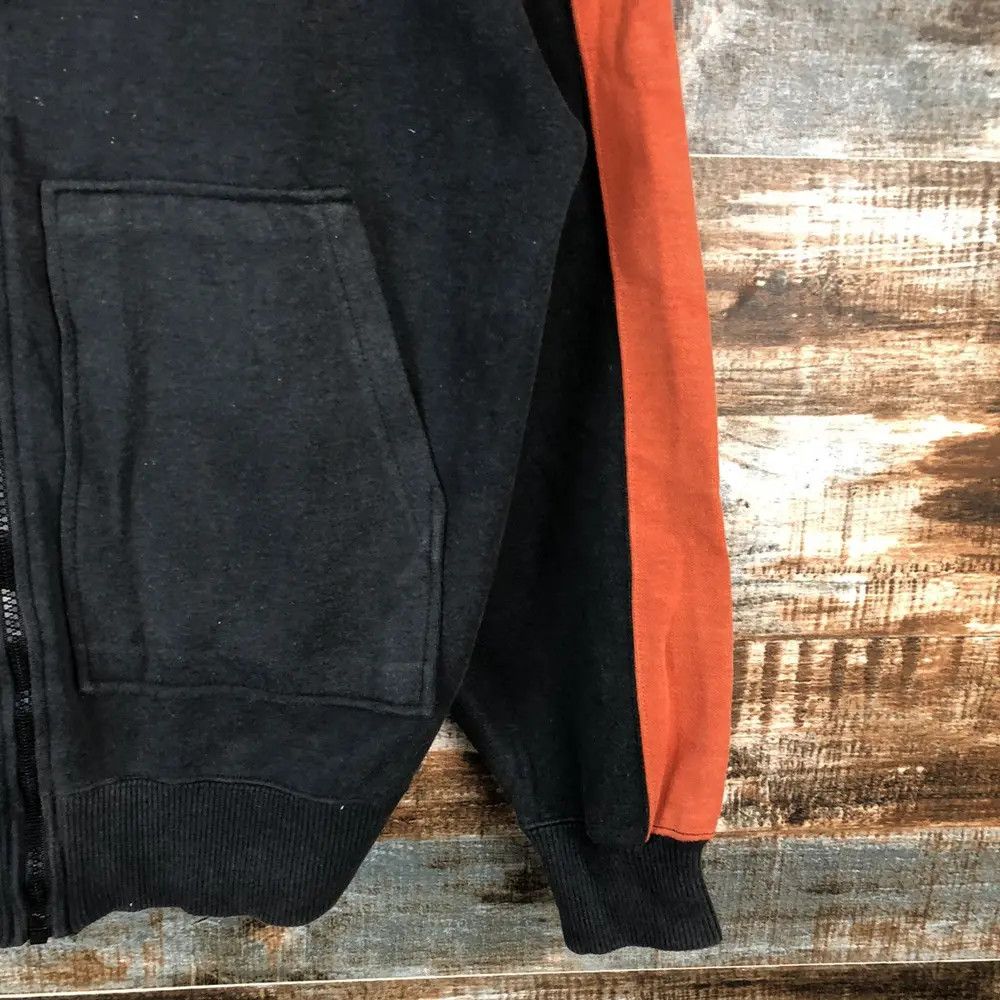 Mr. Junko Mr Junko vintage faded Black Orange Hoodie #A1515 Size US M / EU 48-50 / 2 - 11 Thumbnail