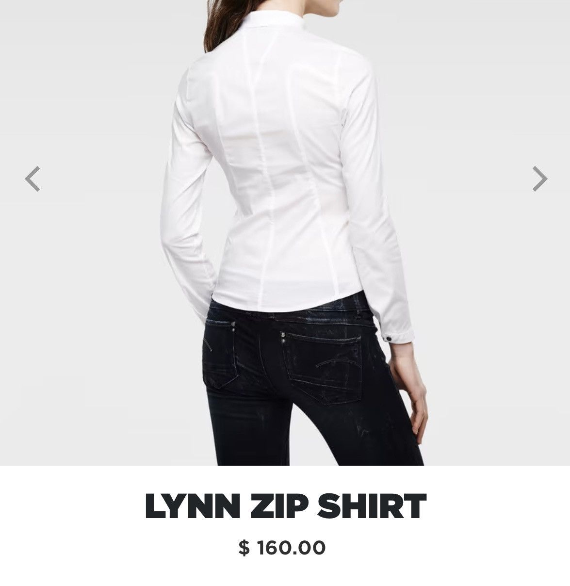 Designer × G-Star G-Star Lynn Zip Shirt Size M / US 6-8 / IT 42-44 - 8 Thumbnail