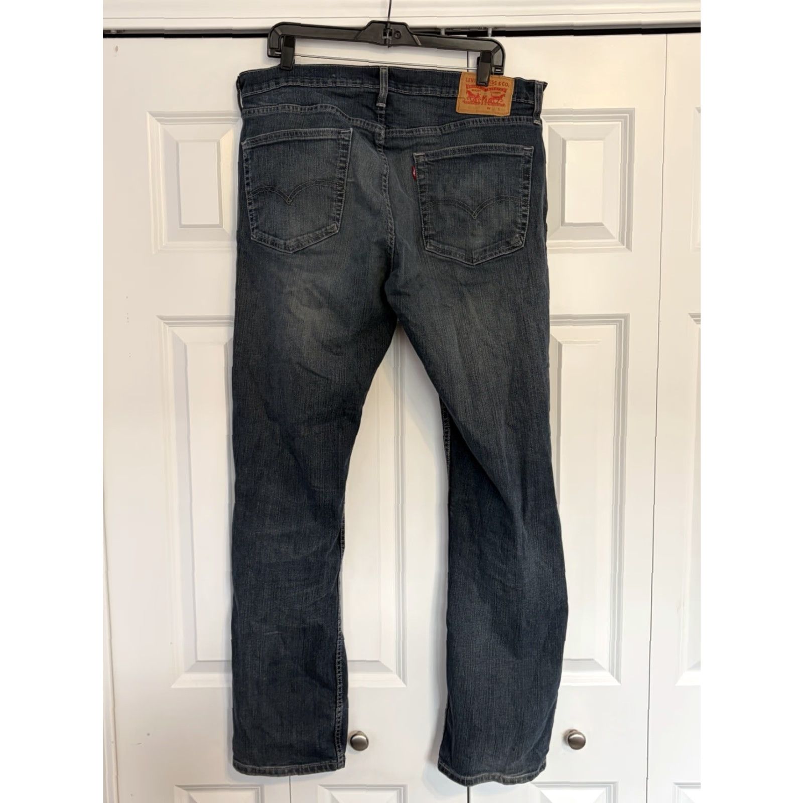 Levi's Levi's Jeans Men 559 Relaxed Straight 36x34 Blue Denim 5-Pocket Zip Belt Loops Mid Rise Regular Size Mens Size US 36 / EU 52 - 2 Thumbnail