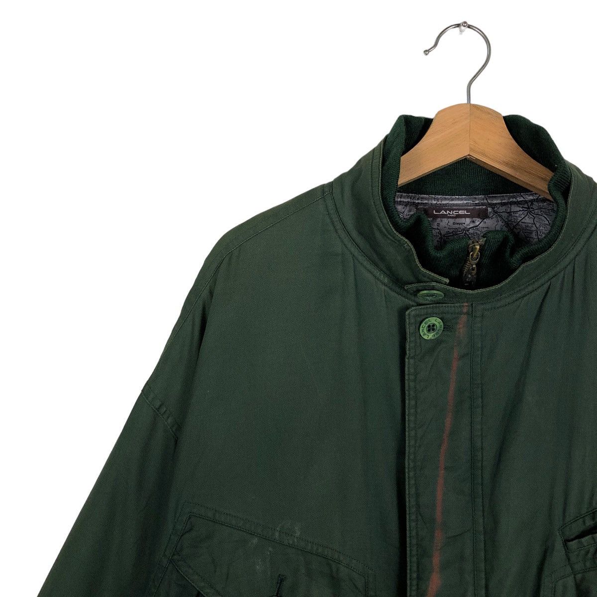 Japanese Brand 🔥Vintage Bomber Jacket Lancel Paris Size US L / EU 52-54 / 3 - 7 Thumbnail