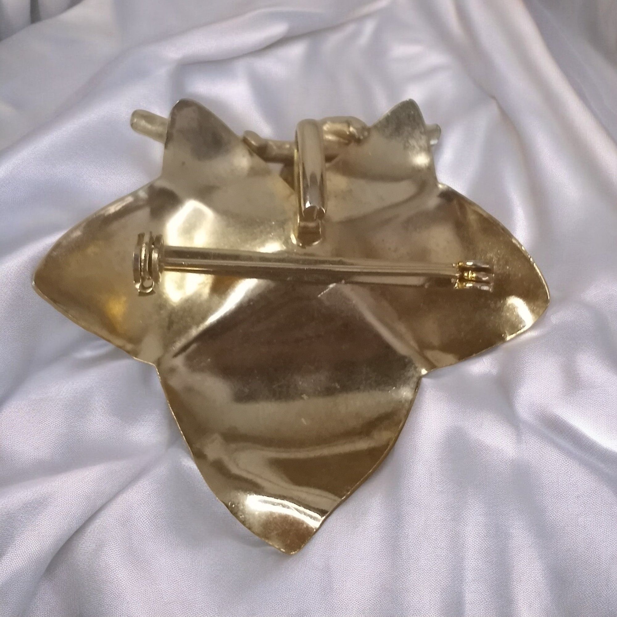 Other Gold Leaf Brooch and Pendant Size ONE SIZE - 2 Thumbnail