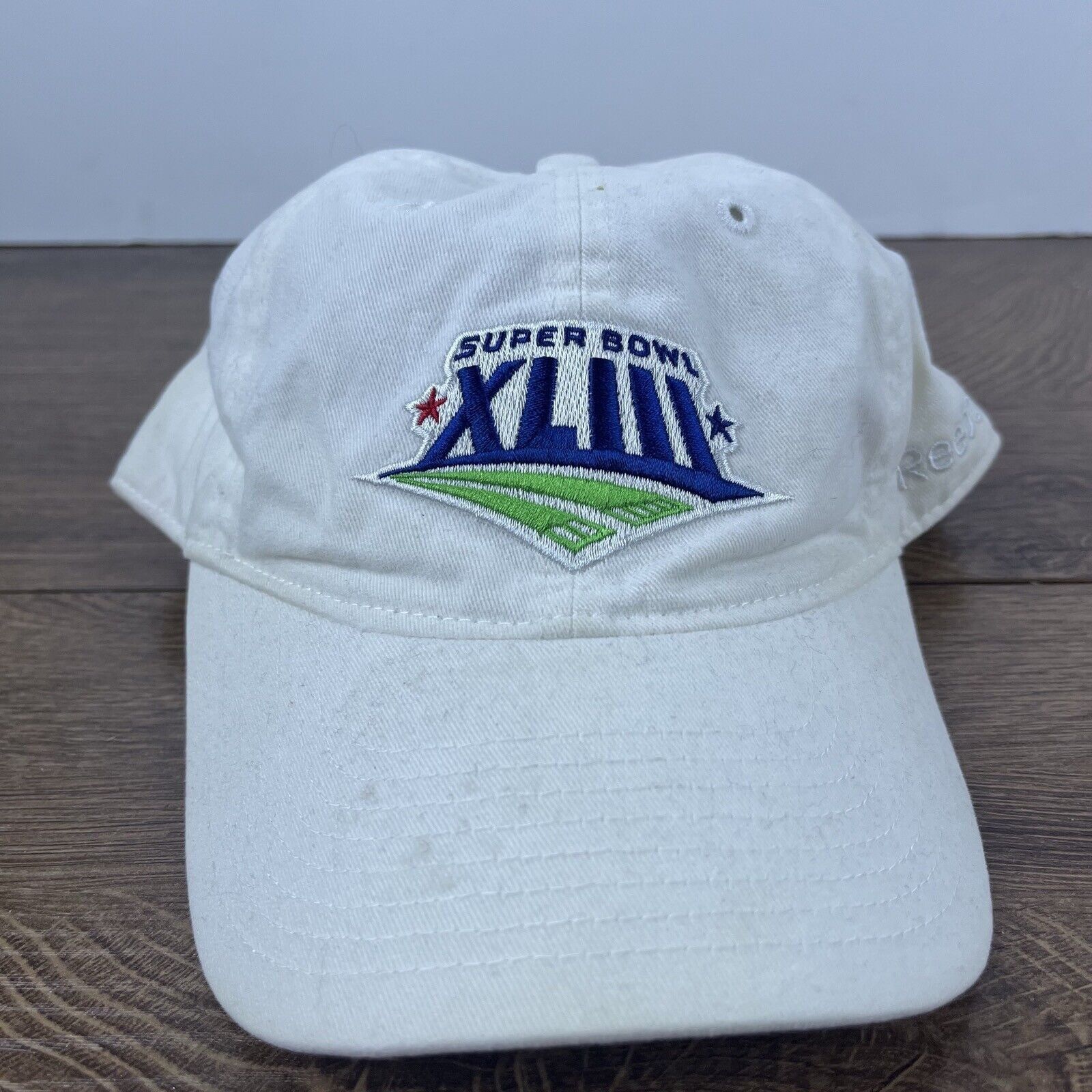 Reebok Super Bowl 43 XLIII Hat Adjustable Hat Reebok Hat Adjustable Size ONE SIZE - 3 Thumbnail