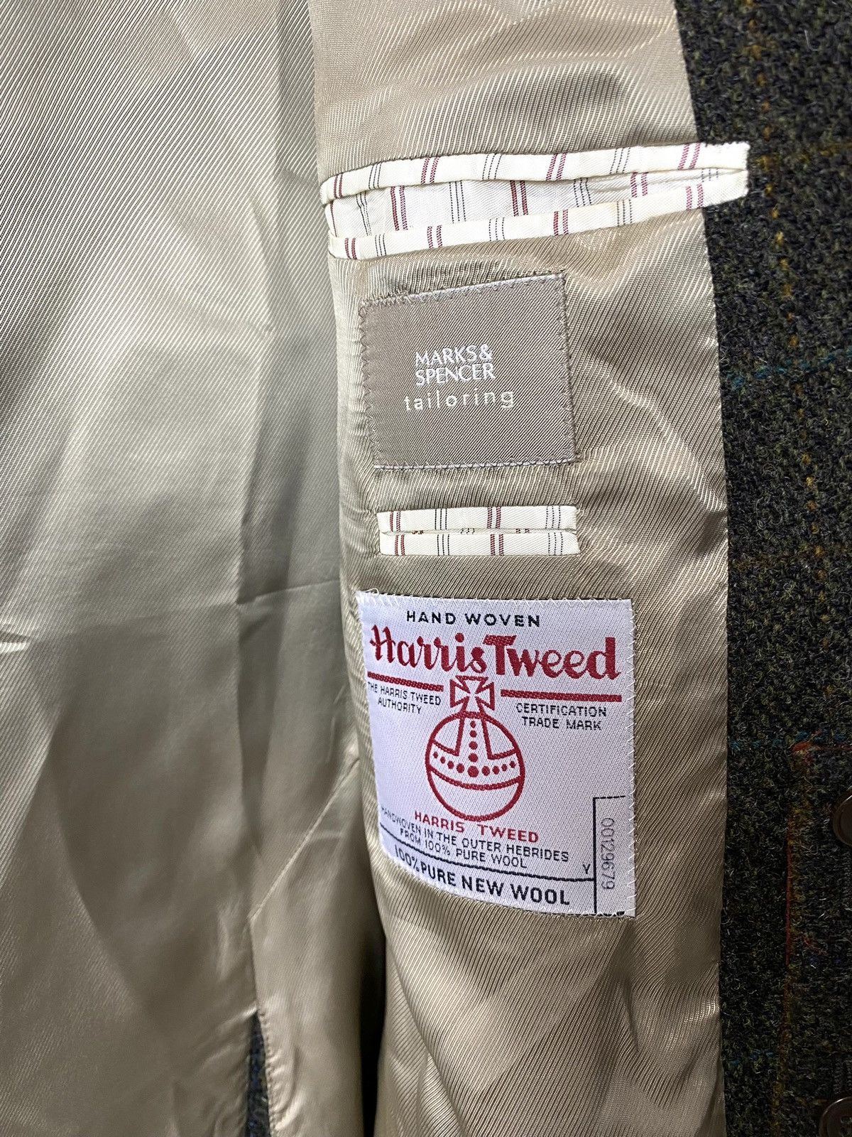 Harris Tweed Vintage Harris Tweed Pure Wool Jacket Blazer Size US XL / EU 56 / 4 - 7 Thumbnail