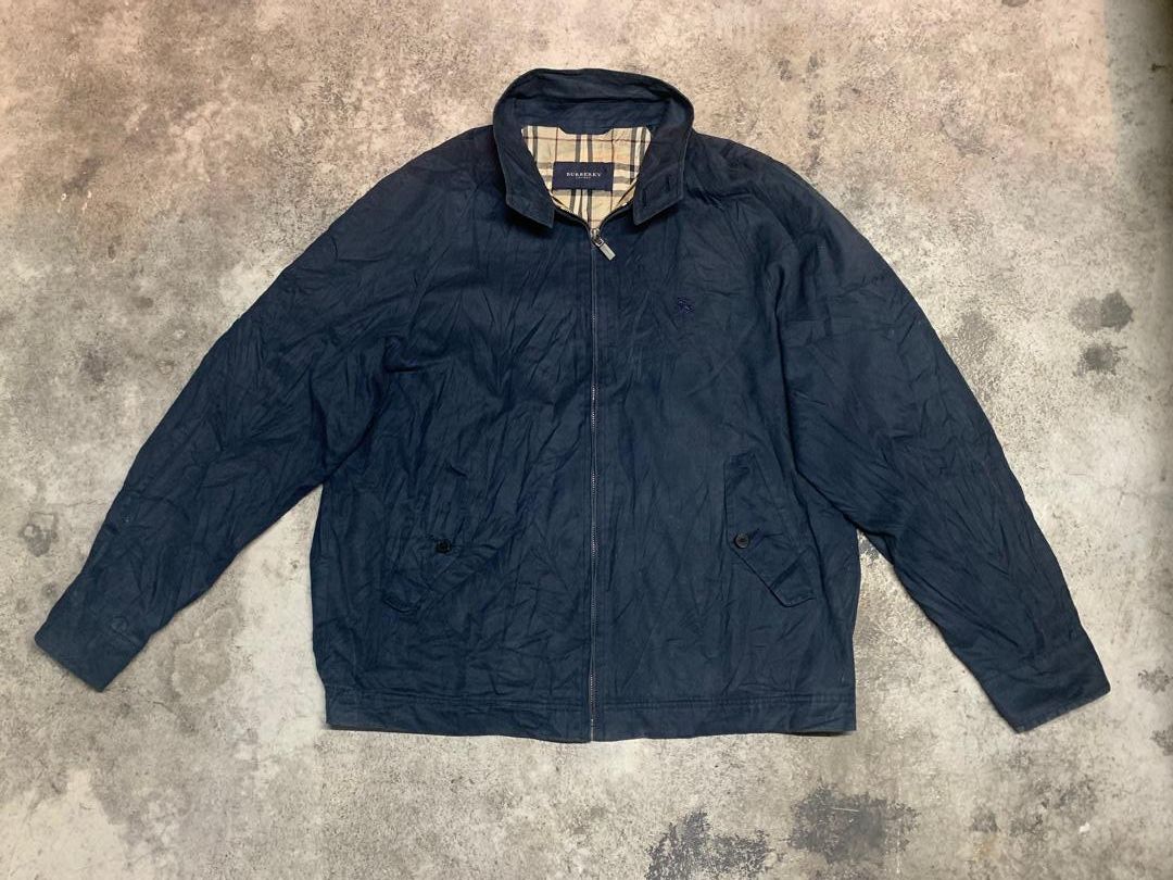 Burberry Vintage Burberry Zipper Jacket Size US L / EU 52-54 / 3 - 3 Thumbnail