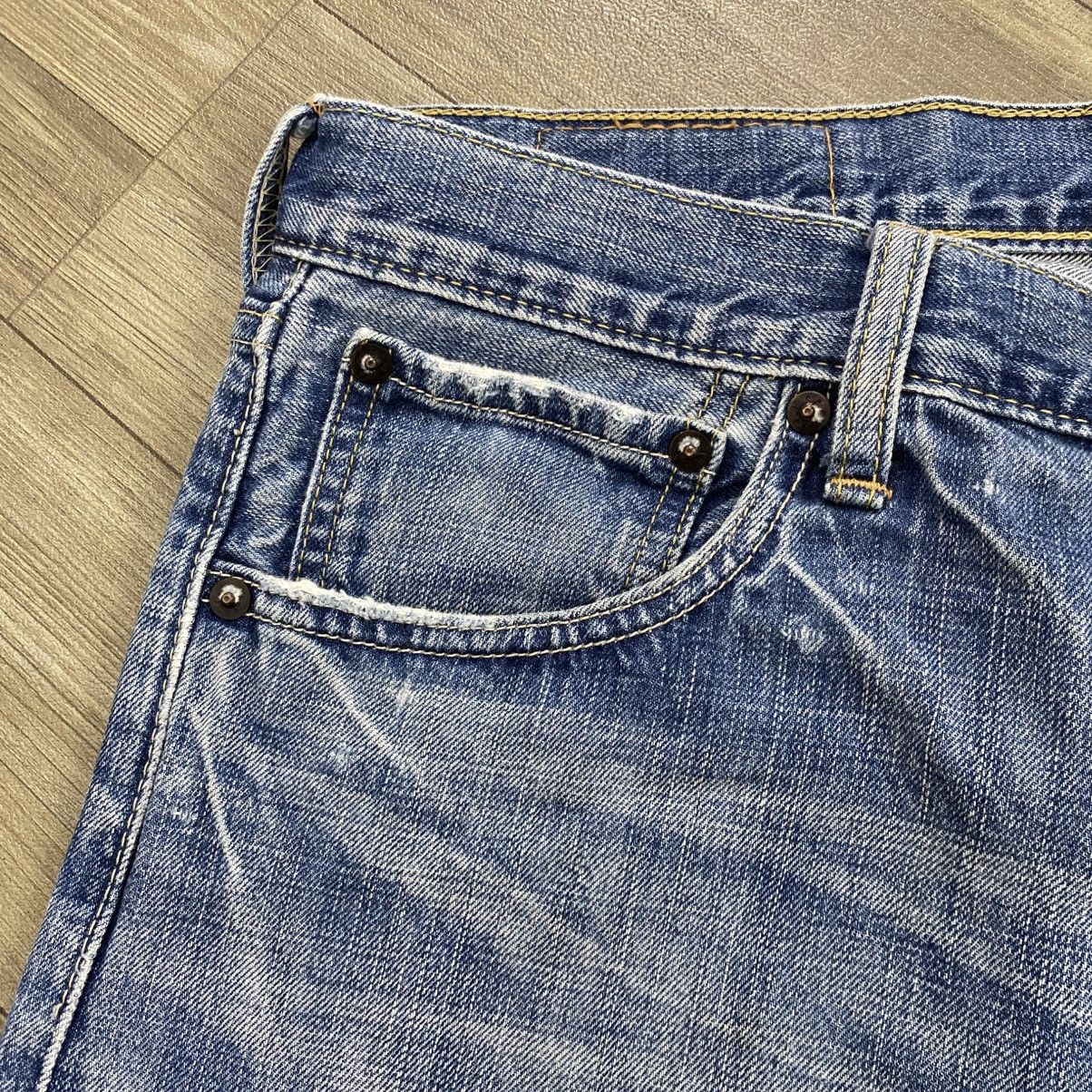 Levi's Vintage Clothing 🇯🇵 1990s Vintage Levis 503 Japan 33x33 Distressed Faded Jeans Size US 33 - 4 Thumbnail
