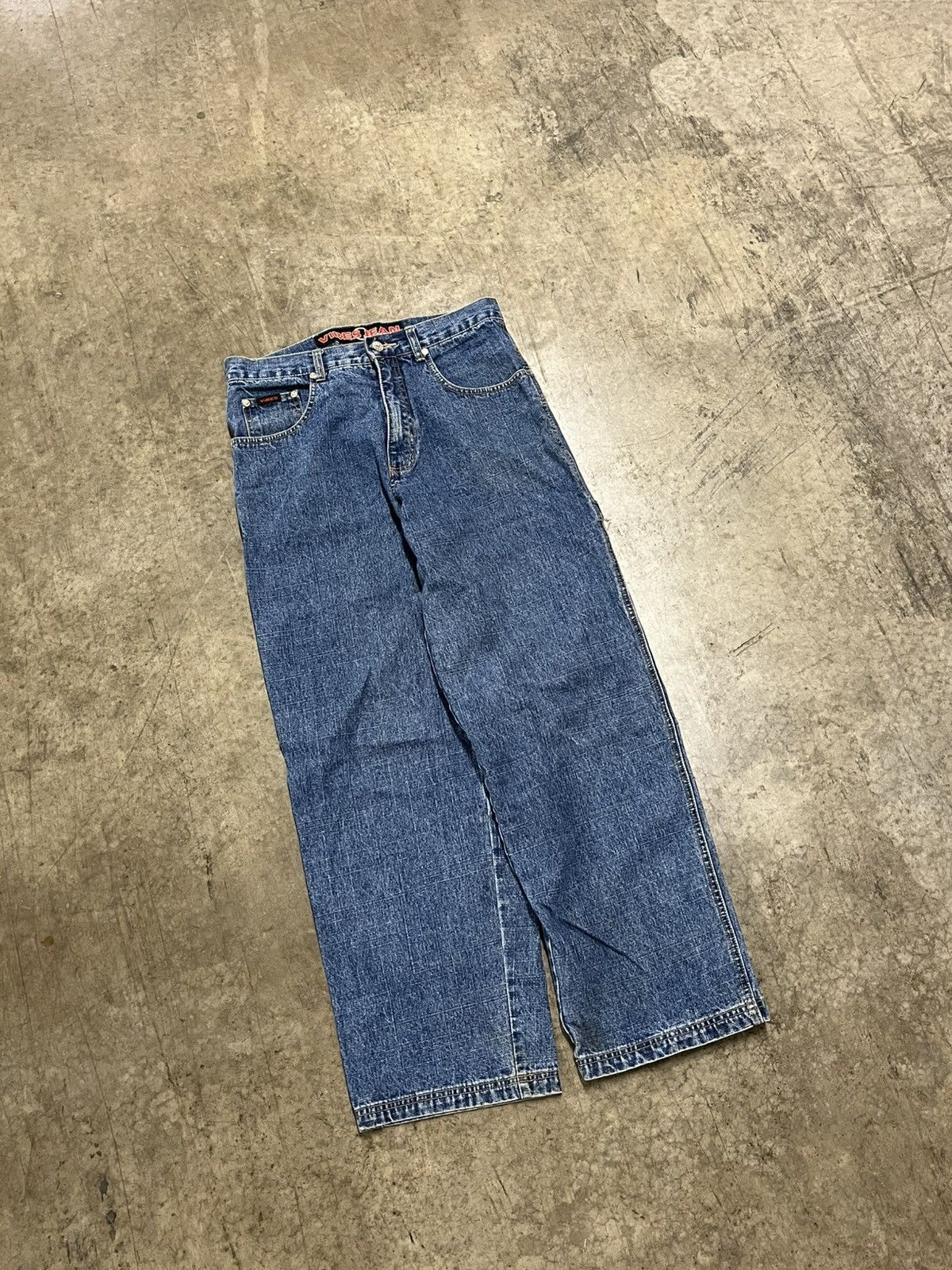 Vintage Y2k vibes baggy fit wide leg skater denim carpenter cargos Size US 32 / EU 48 - 6 Thumbnail