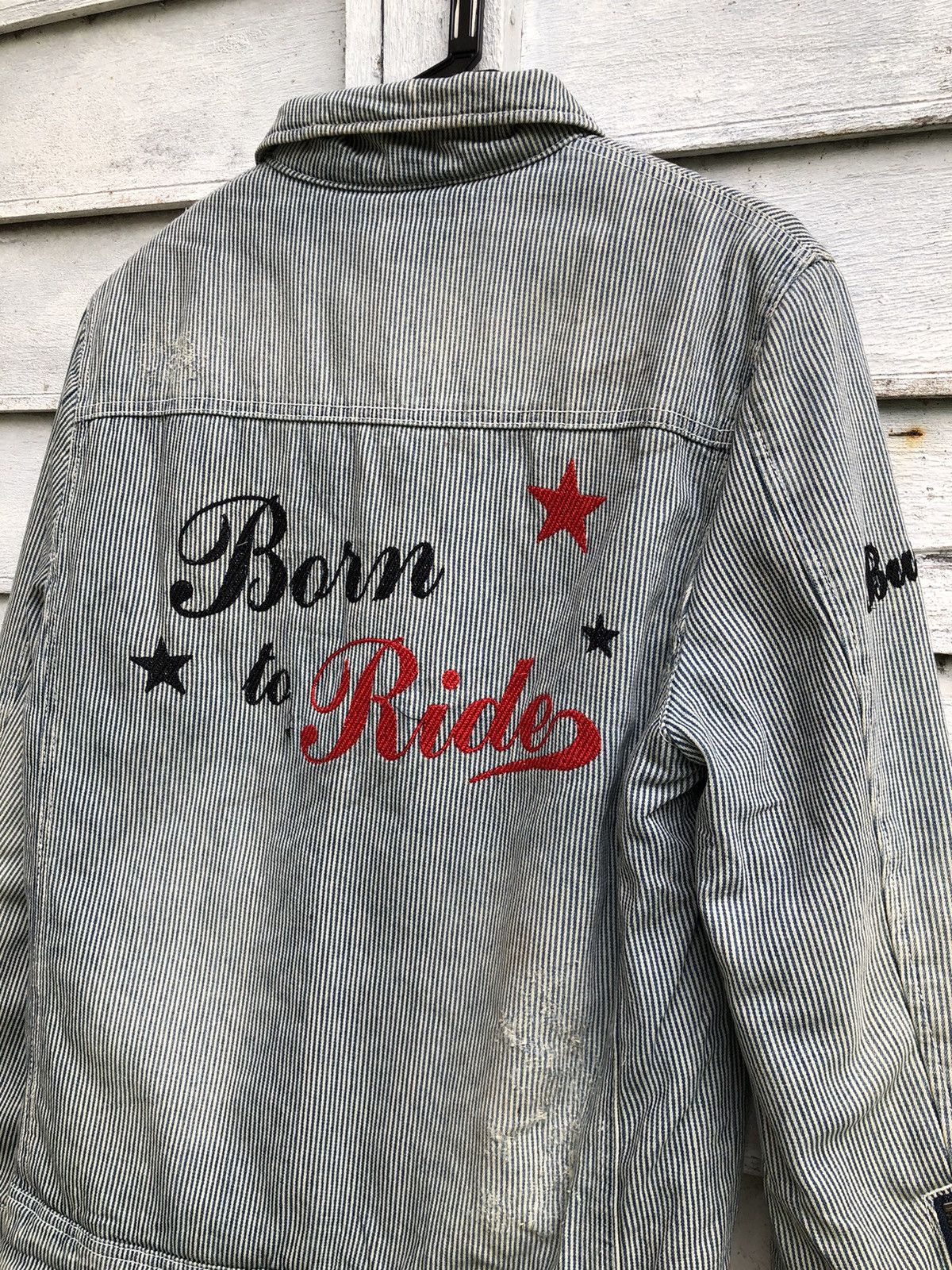 Japanese Brand Burden Born To Ride Hickory Jacket Size US M / EU 48-50 / 2 - 4 Thumbnail